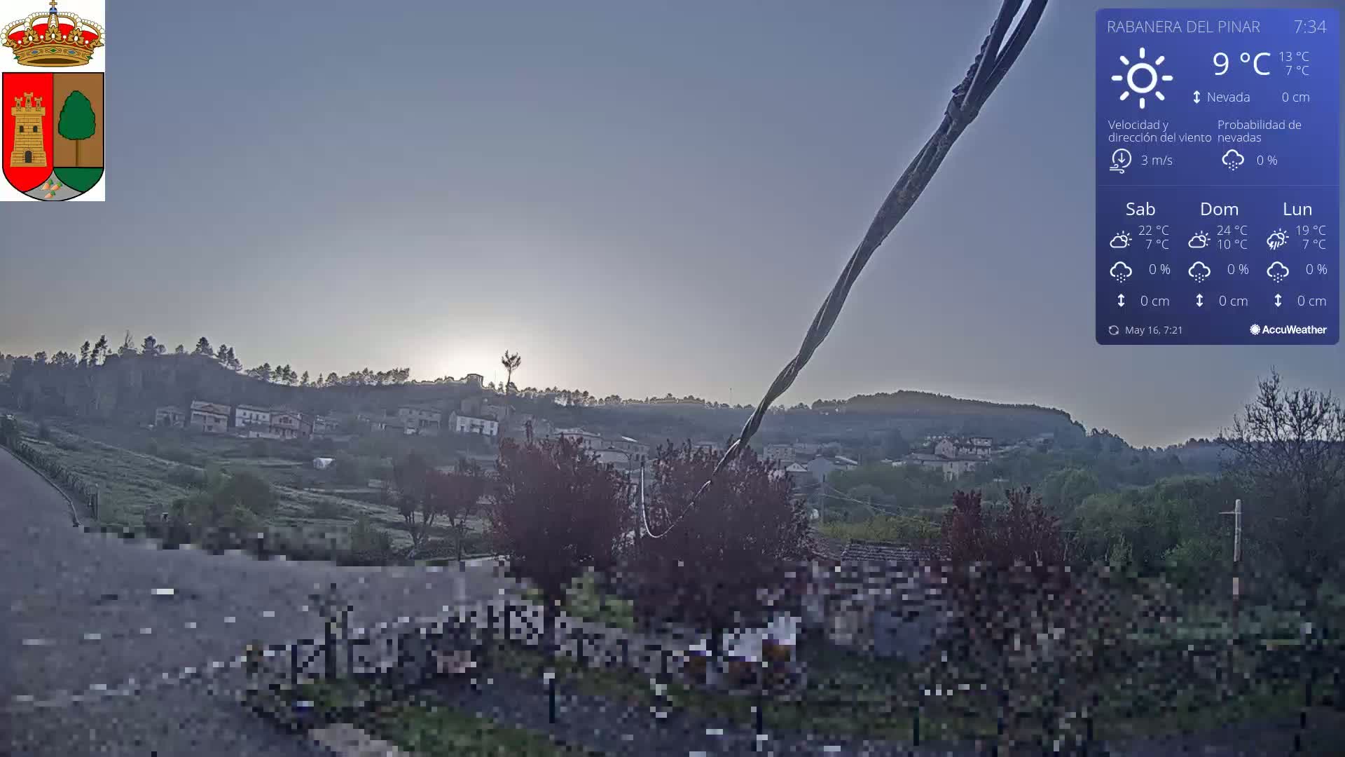 Rabanera del Pinar Village Live Cam - Burgos, Castile&Leon, Spain