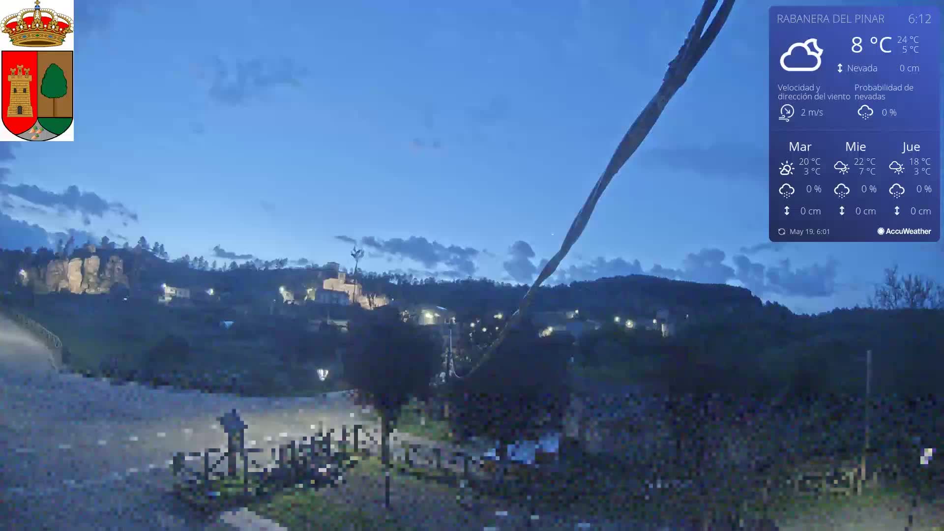 Rabanera del Pinar Village Live Cam - Burgos, Castile&Leon, Spain