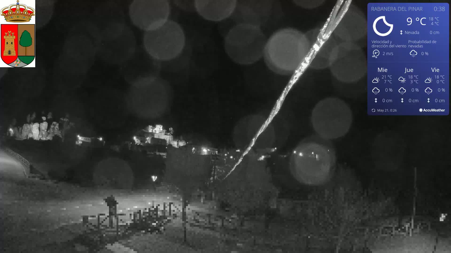 Rabanera del Pinar Village Live Cam - Burgos, Castile&Leon, Spain