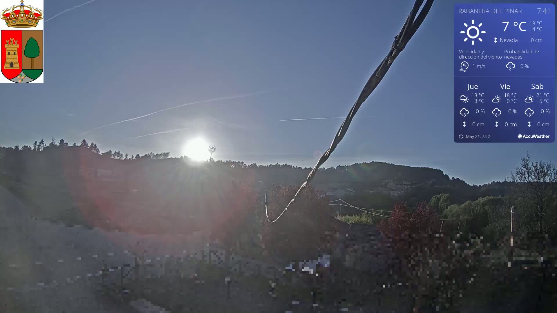 Rabanera del Pinar Village Live Cam - Burgos, Castile&Leon, Spain