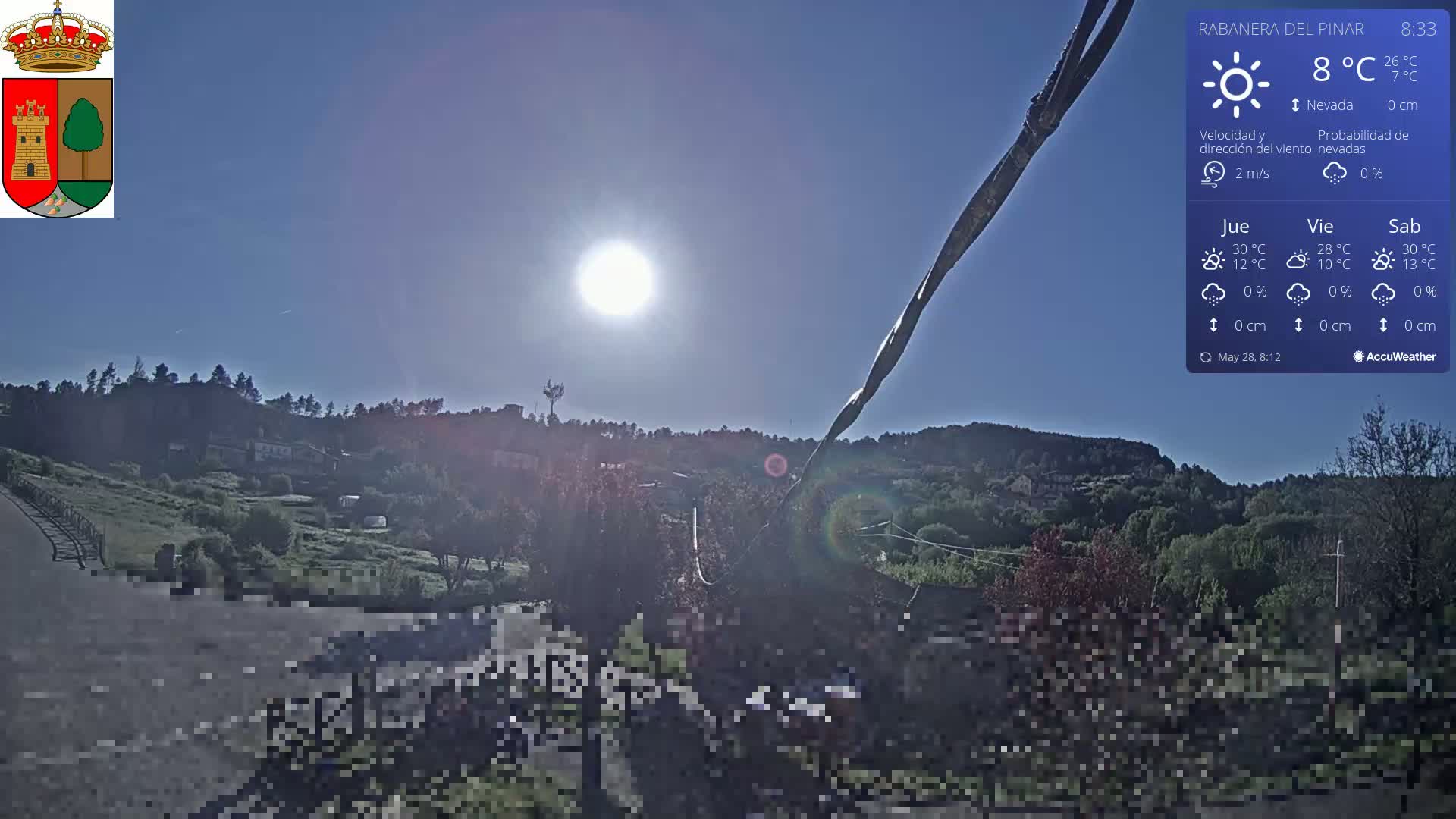Rabanera del Pinar Village Live Cam - Burgos, Castile&Leon, Spain