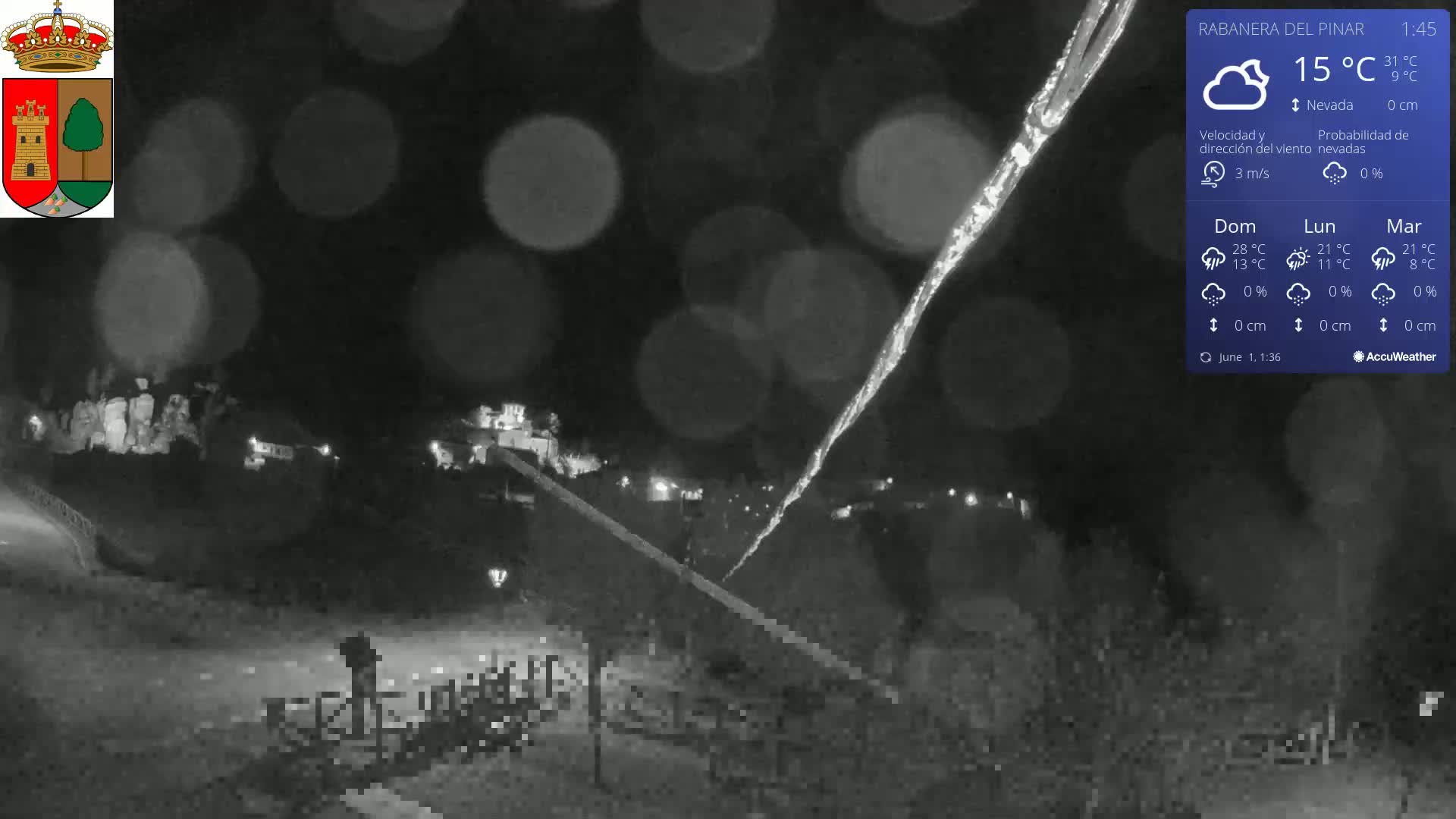 Rabanera del Pinar Village Live Cam - Burgos, Castile&Leon, Spain