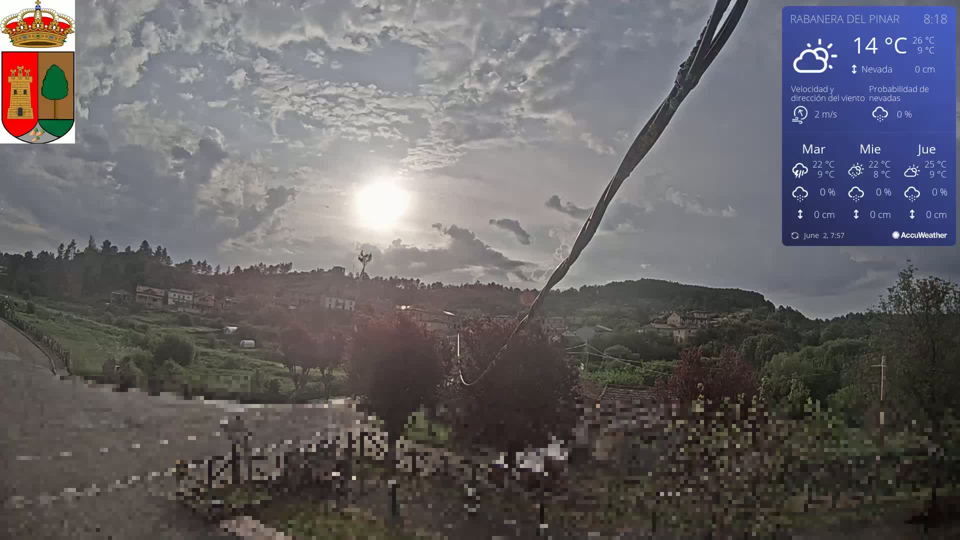 Rabanera del Pinar Village Live Cam - Burgos, Castile&Leon, Spain