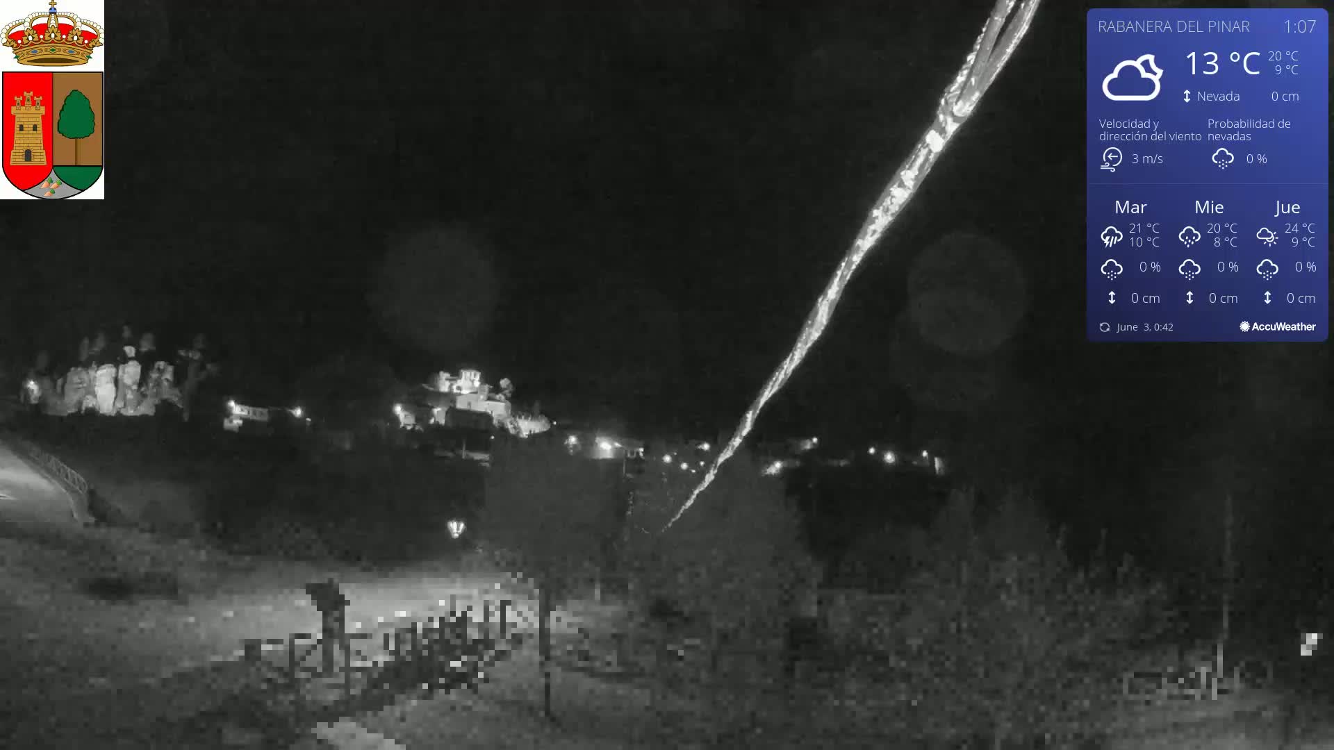 Rabanera del Pinar Village Live Cam - Burgos, Castile&Leon, Spain