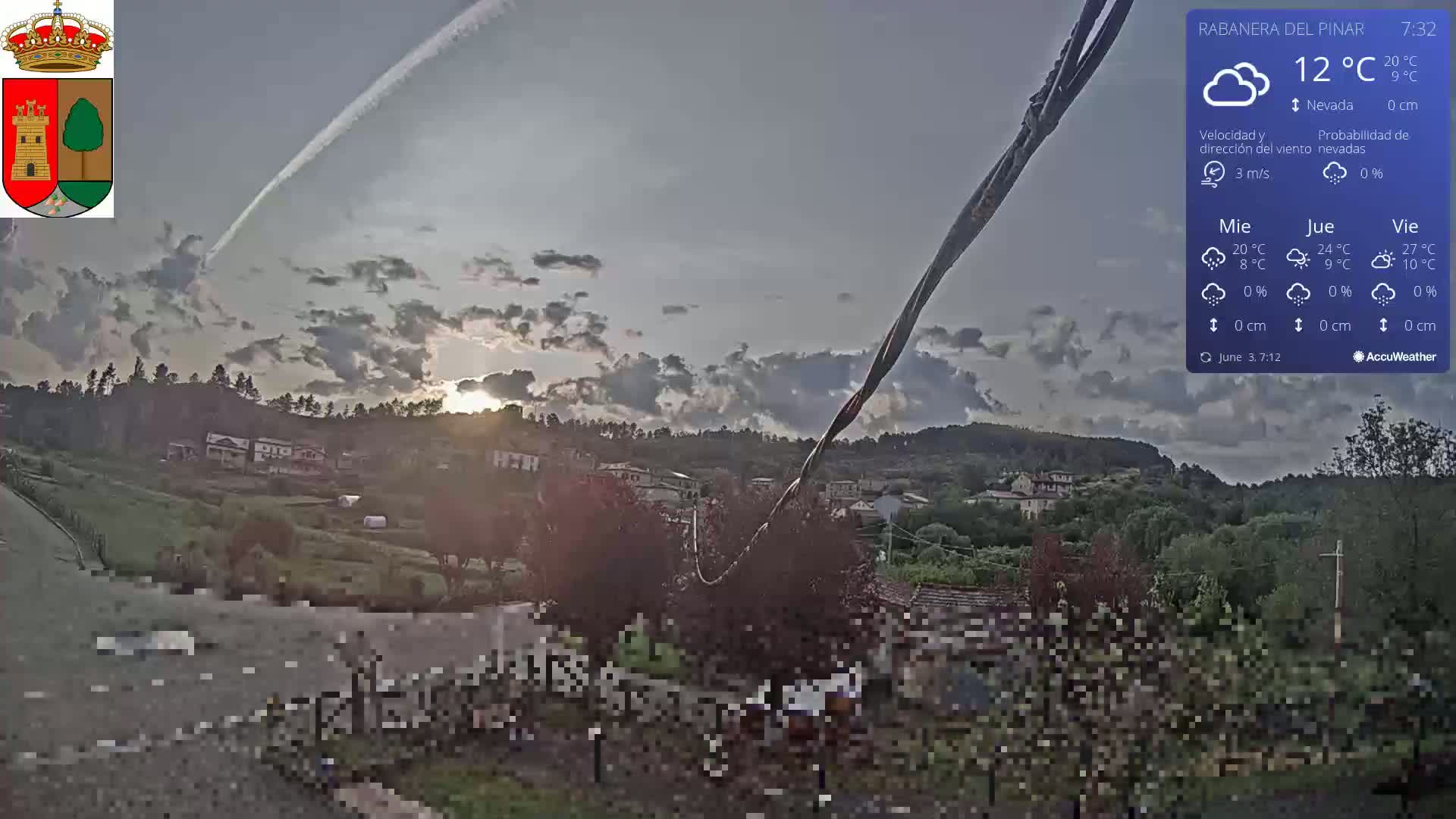 Rabanera del Pinar Village Live Cam - Burgos, Castile&Leon, Spain