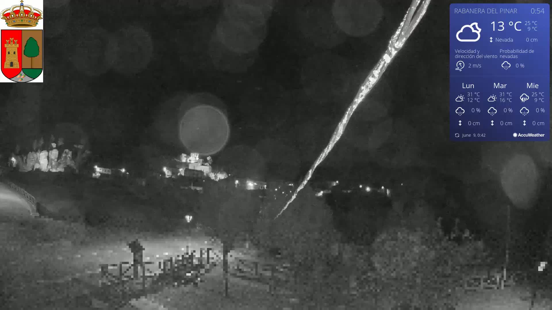 Rabanera del Pinar Village Live Cam - Burgos, Castile&Leon, Spain