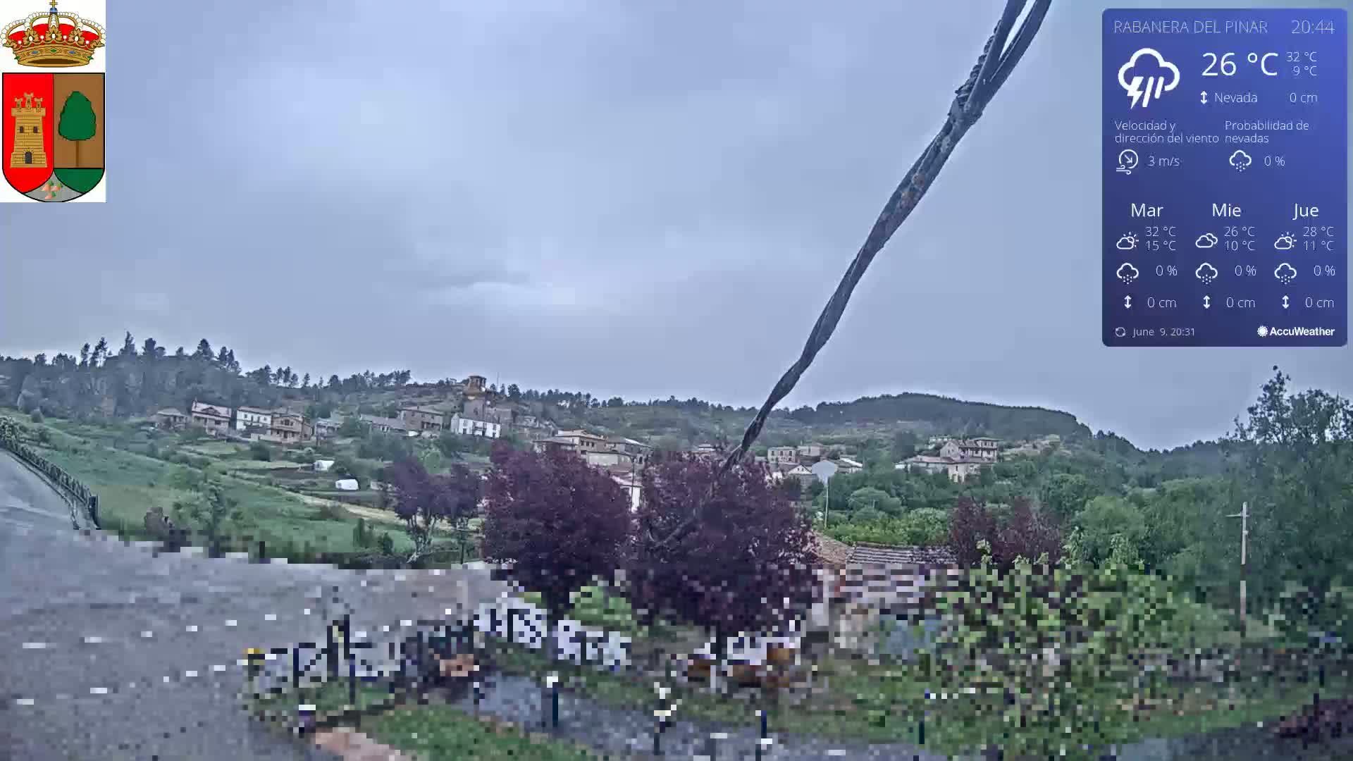 Rabanera del Pinar Village Live Cam - Burgos, Castile&Leon, Spain