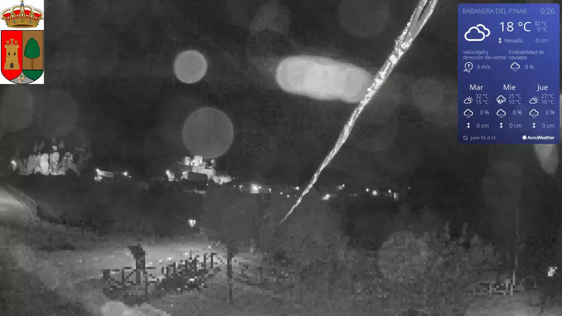 Rabanera del Pinar Village Live Cam - Burgos, Castile&Leon, Spain