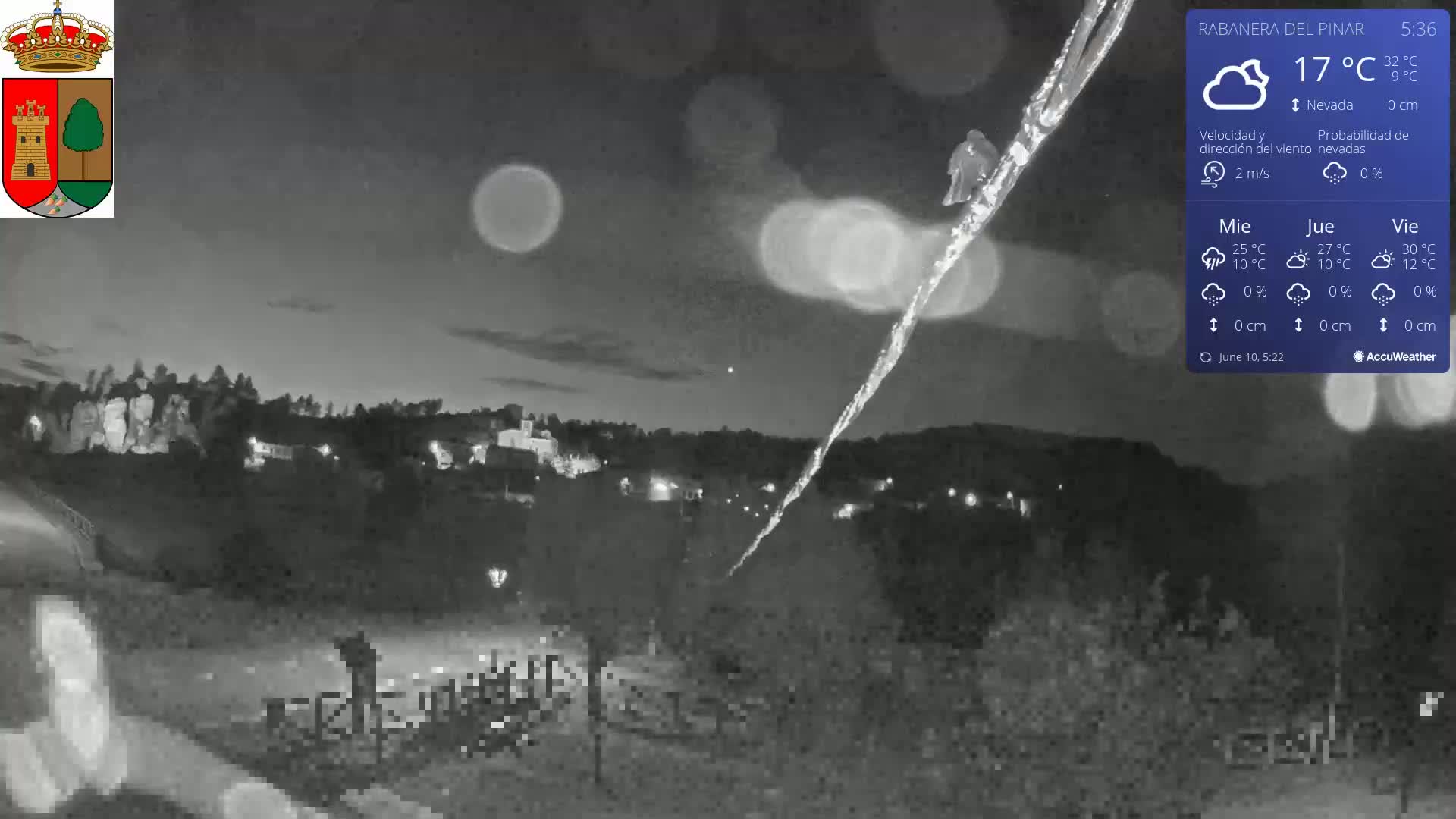 Rabanera del Pinar Village Live Cam - Burgos, Castile&Leon, Spain