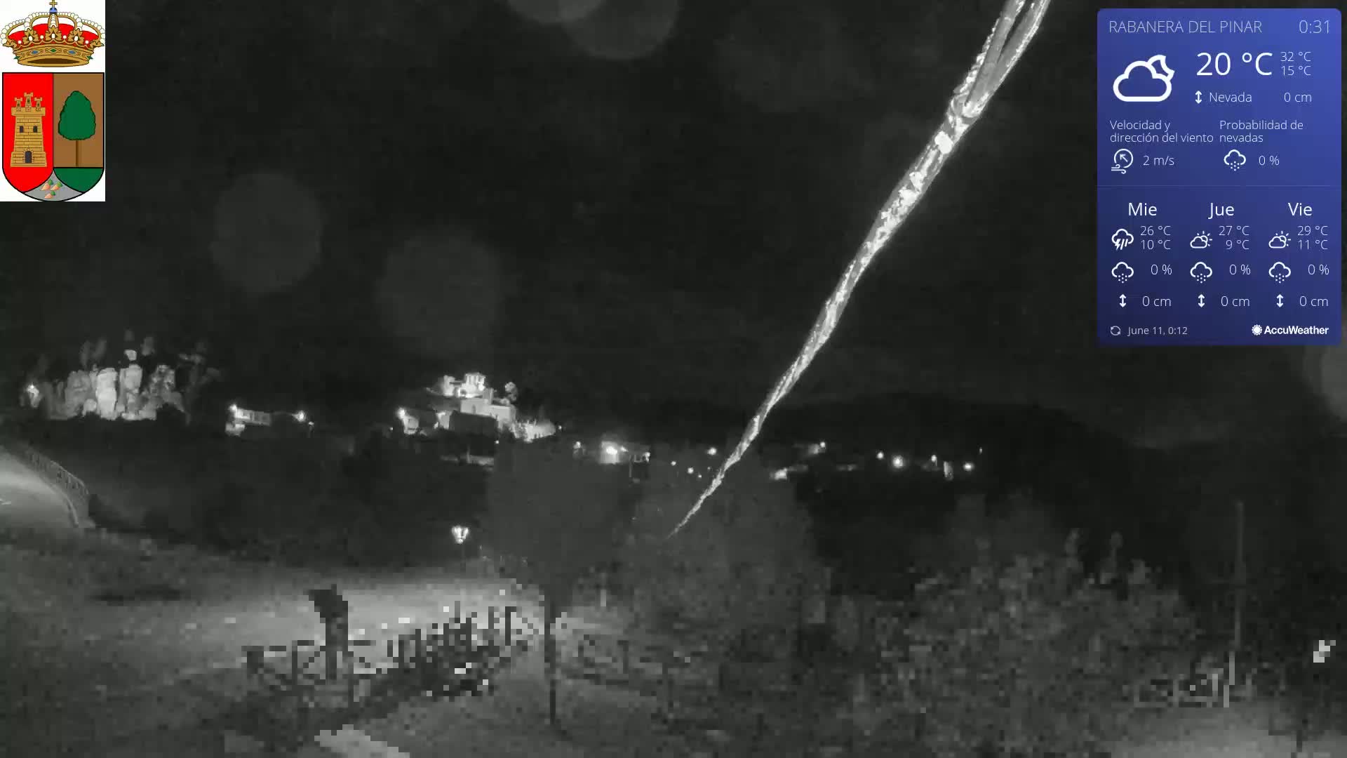 Rabanera del Pinar Village Live Cam - Burgos, Castile&Leon, Spain