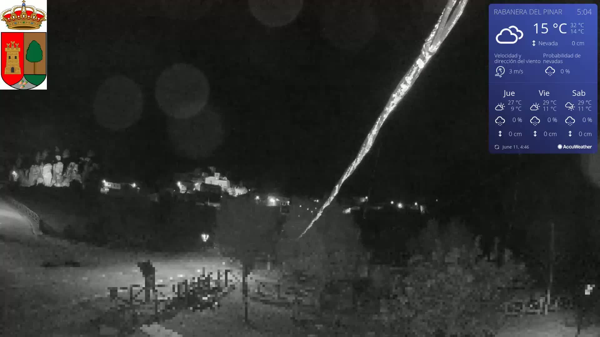 Rabanera del Pinar Village Live Cam - Burgos, Castile&Leon, Spain