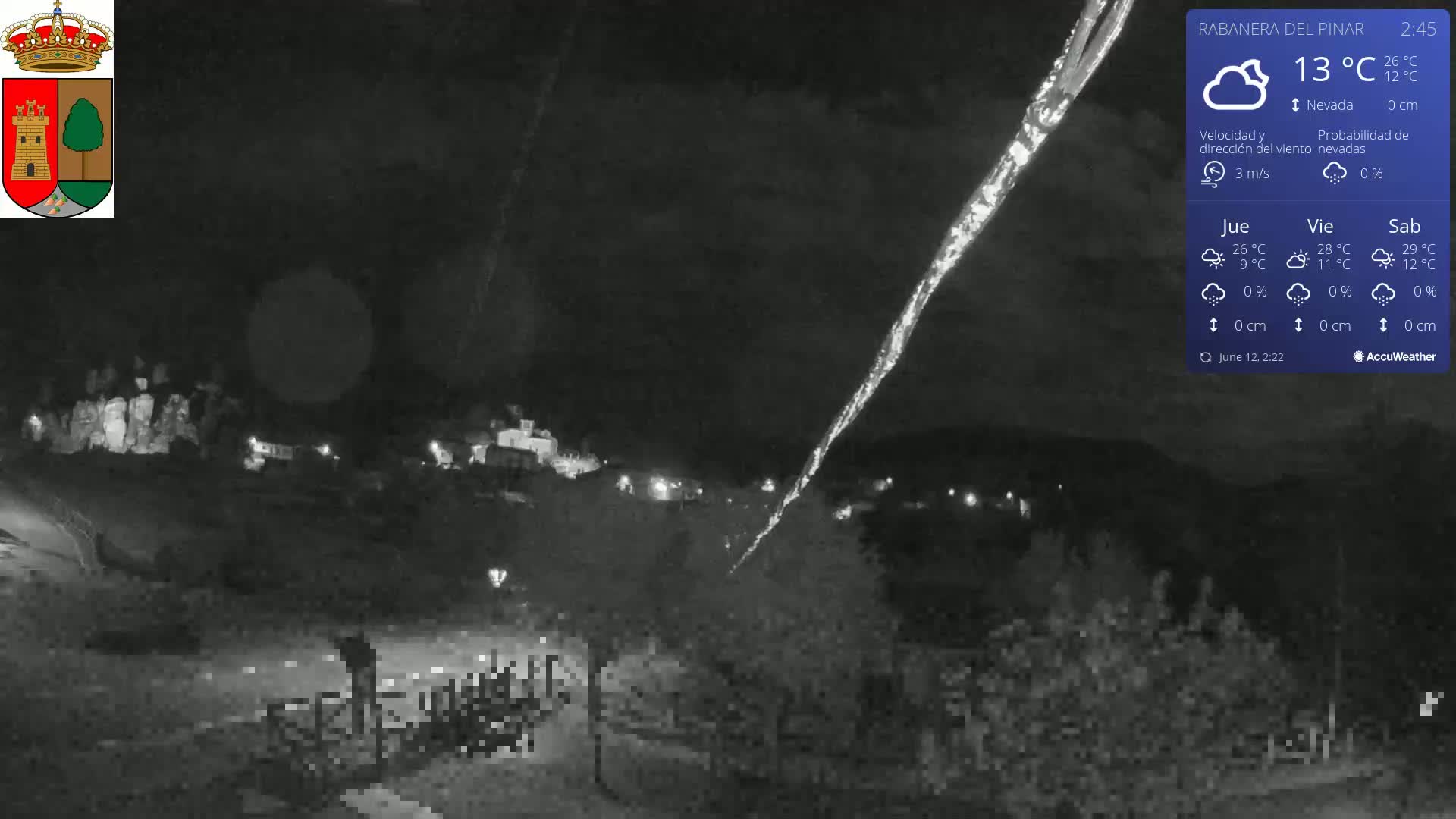 Rabanera del Pinar Village Live Cam - Burgos, Castile&Leon, Spain