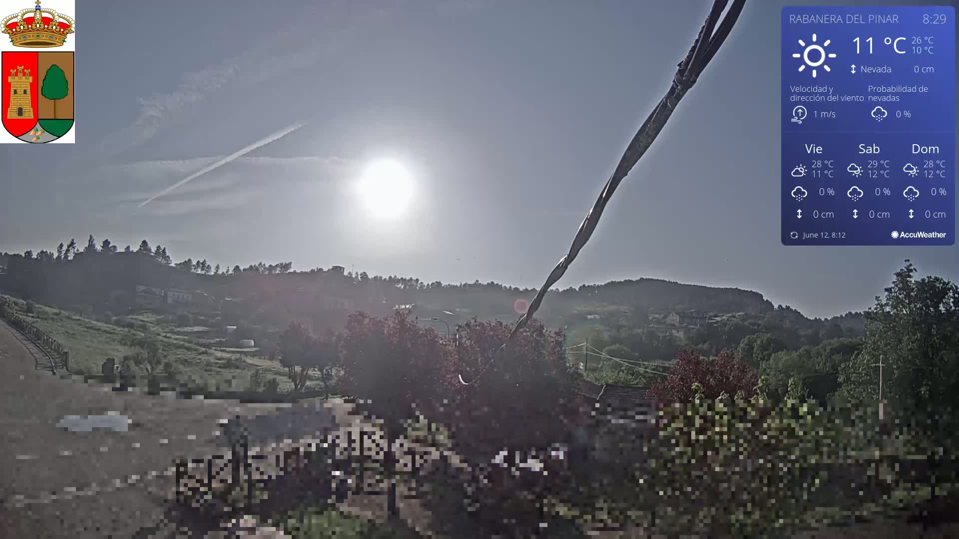 Rabanera del Pinar Village Live Cam - Burgos, Castile&Leon, Spain