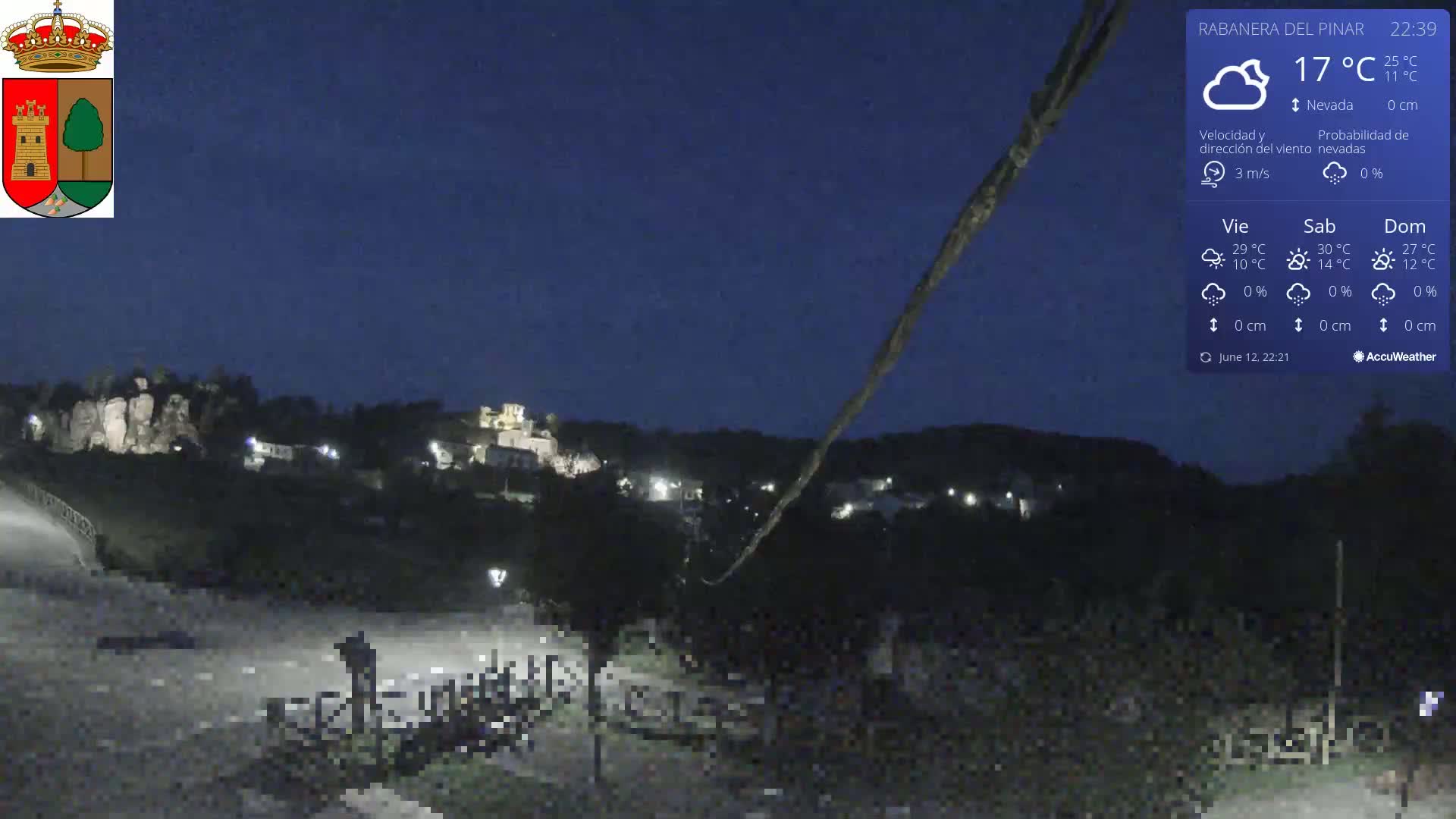 Rabanera del Pinar Village Live Cam - Burgos, Castile&Leon, Spain