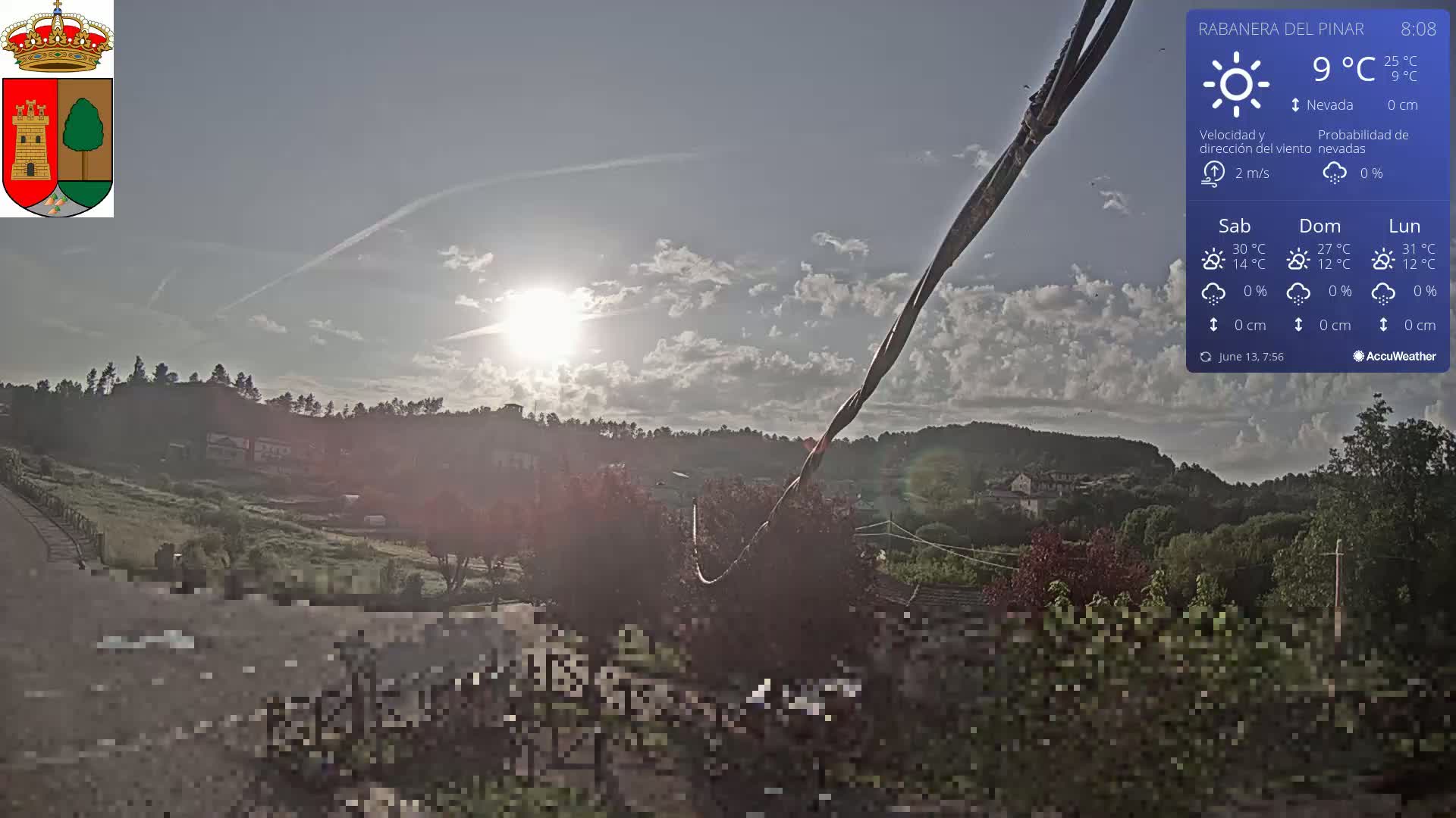 Rabanera del Pinar Village Live Cam - Burgos, Castile&Leon, Spain