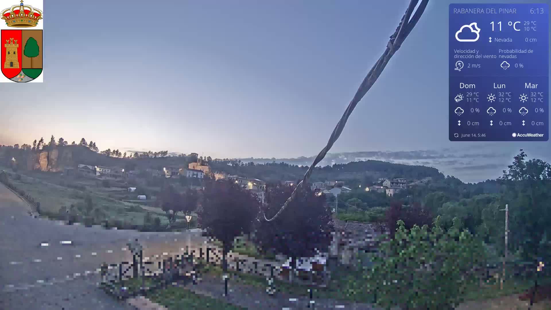 Rabanera del Pinar Village Live Cam - Burgos, Castile&Leon, Spain