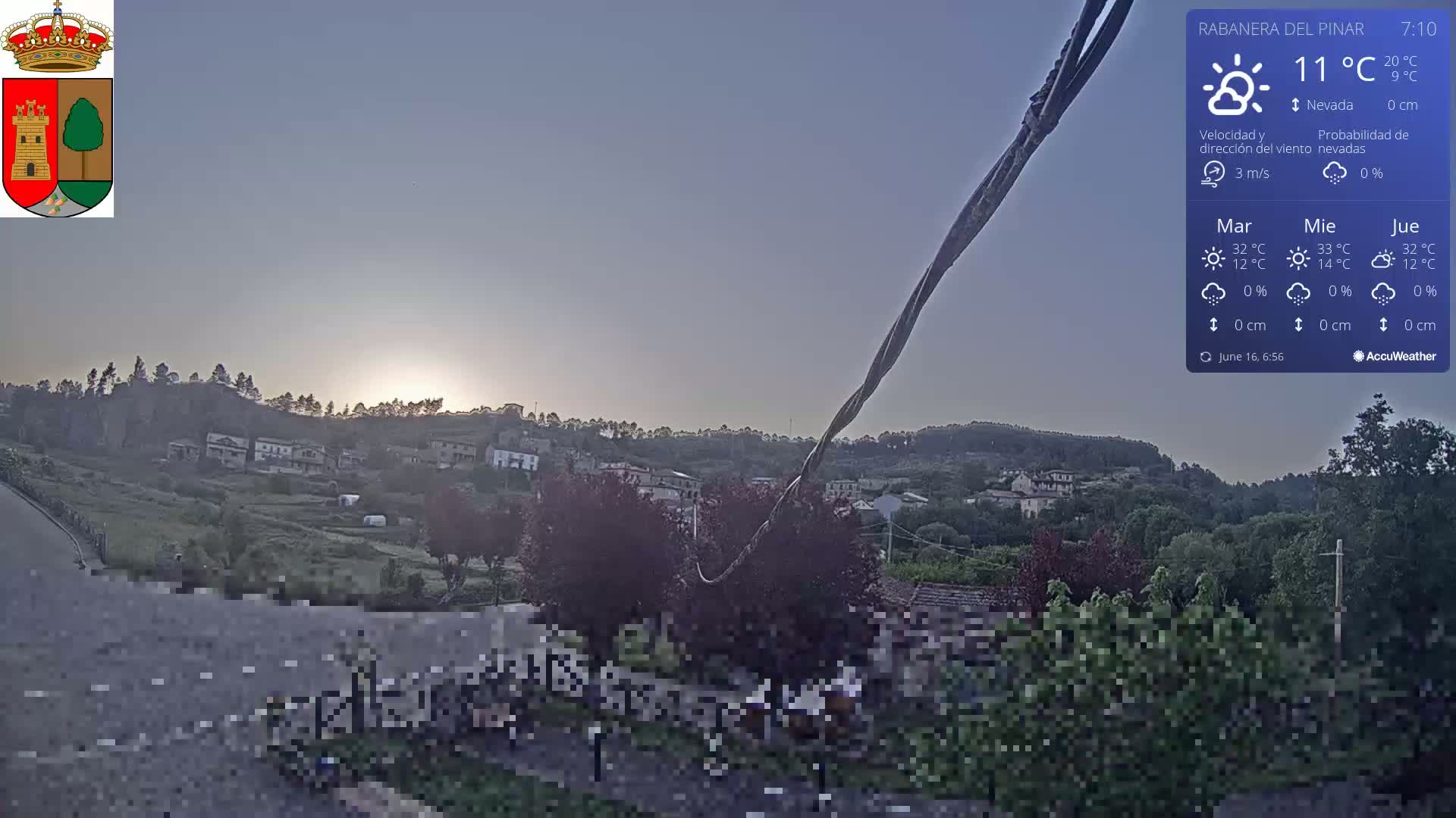 Rabanera del Pinar Village Live Cam - Burgos, Castile&Leon, Spain