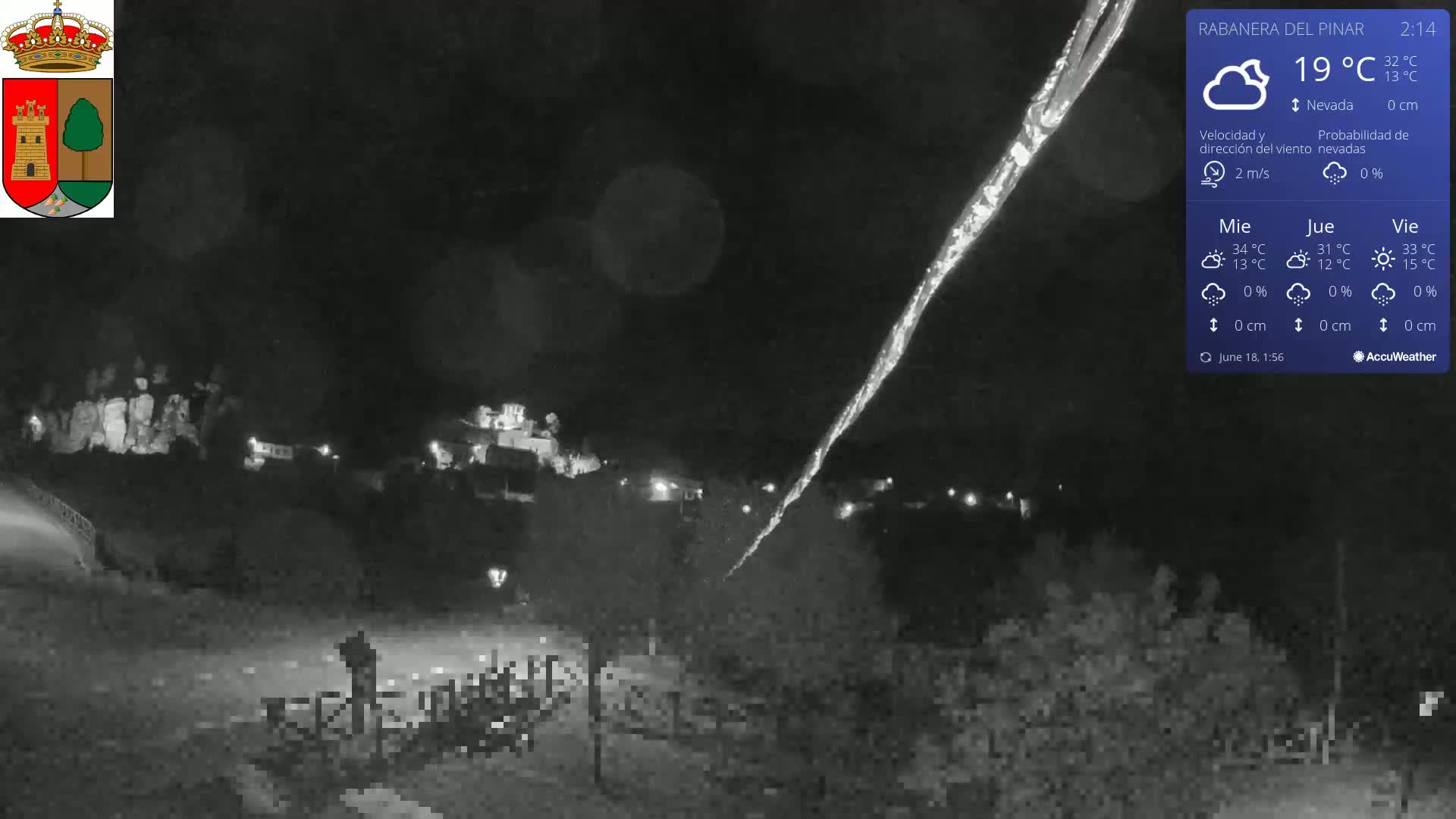 Rabanera del Pinar Village Live Cam - Burgos, Castile&Leon, Spain