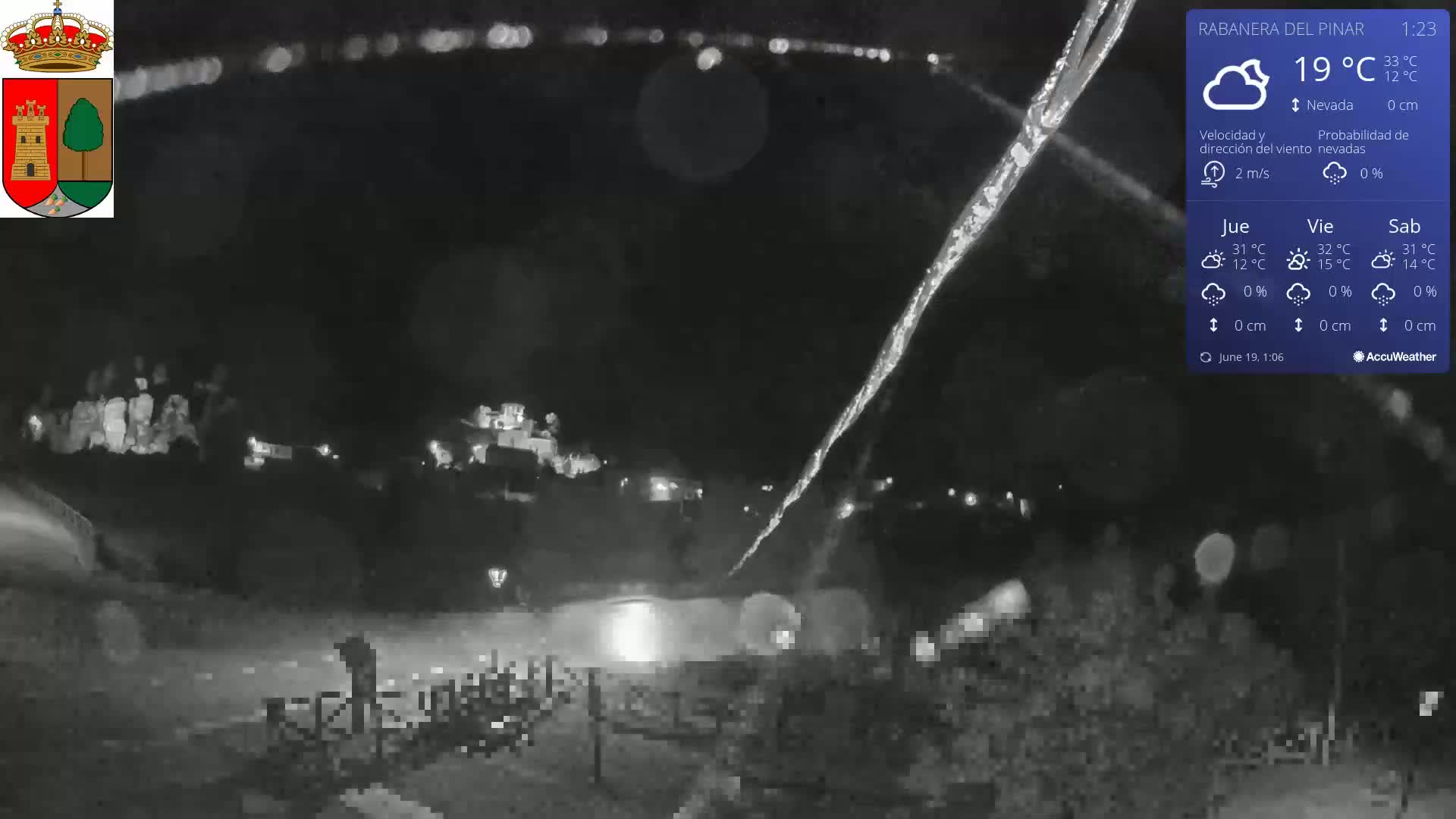 Rabanera del Pinar Village Live Cam - Burgos, Castile&Leon, Spain
