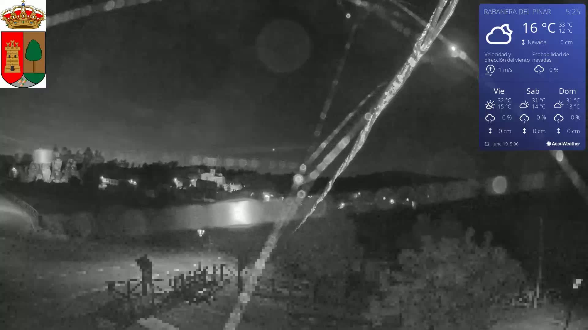 Rabanera del Pinar Village Live Cam - Burgos, Castile&Leon, Spain