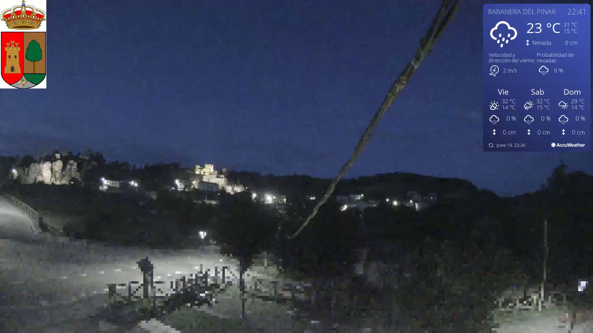 Rabanera del Pinar Village Live Cam - Burgos, Castile&Leon, Spain