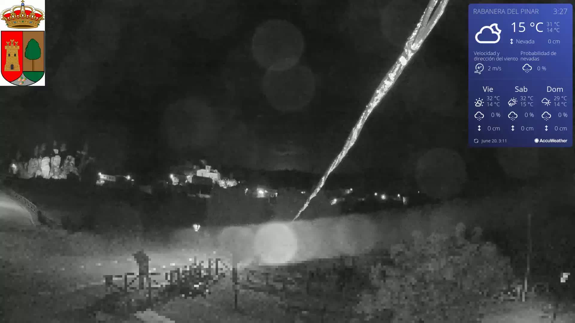 Rabanera del Pinar Village Live Cam - Burgos, Castile&Leon, Spain
