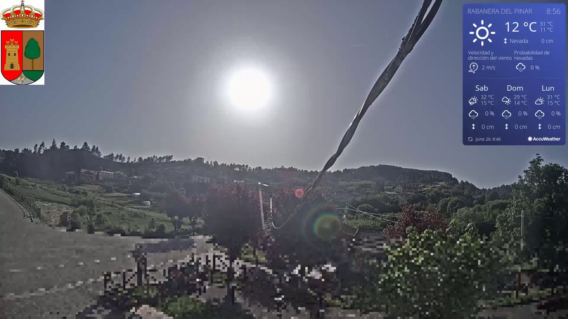 Rabanera del Pinar Village Live Cam - Burgos, Castile&Leon, Spain