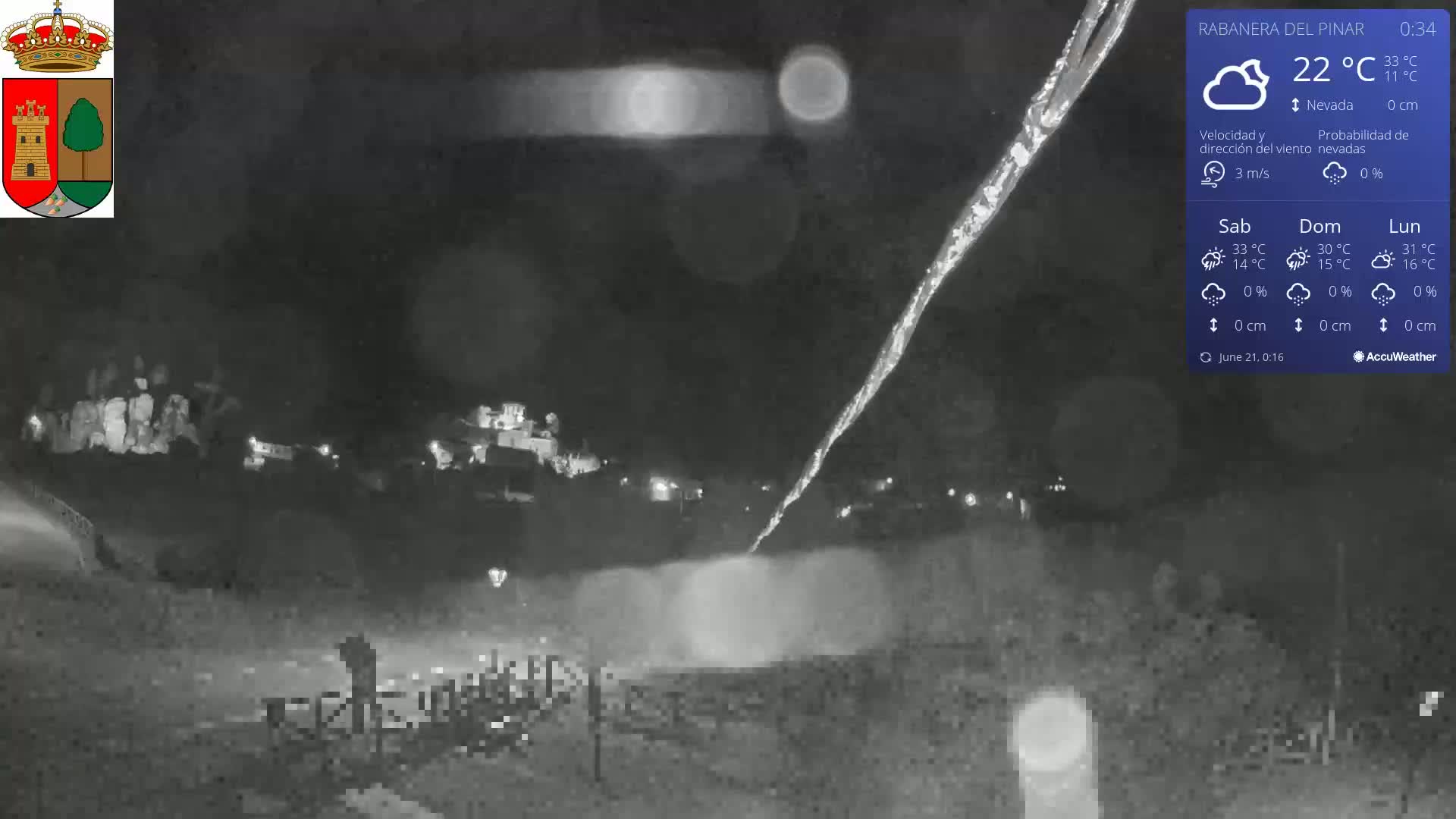 Rabanera del Pinar Village Live Cam - Burgos, Castile&Leon, Spain