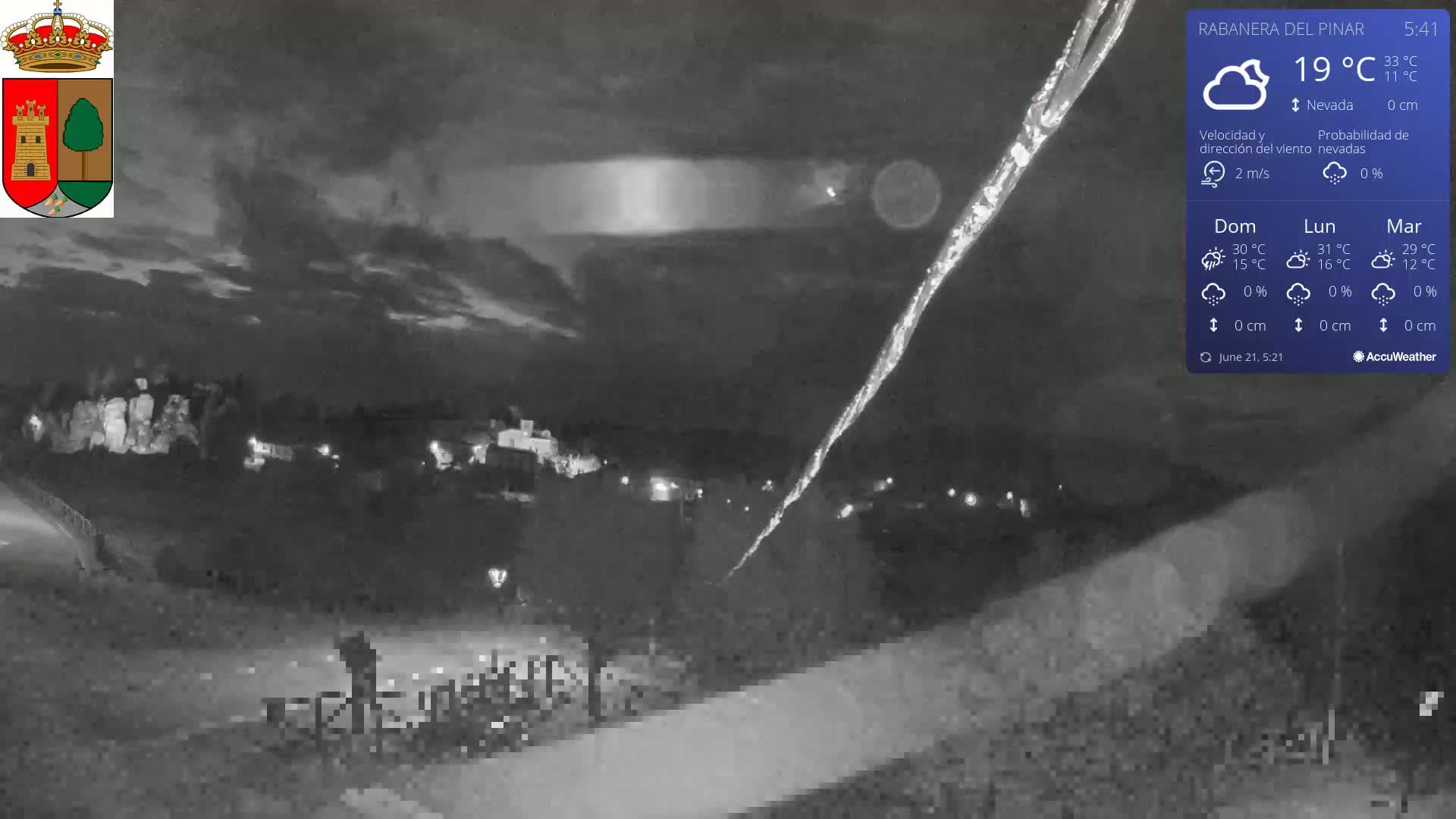 Rabanera del Pinar Village Live Cam - Burgos, Castile&Leon, Spain