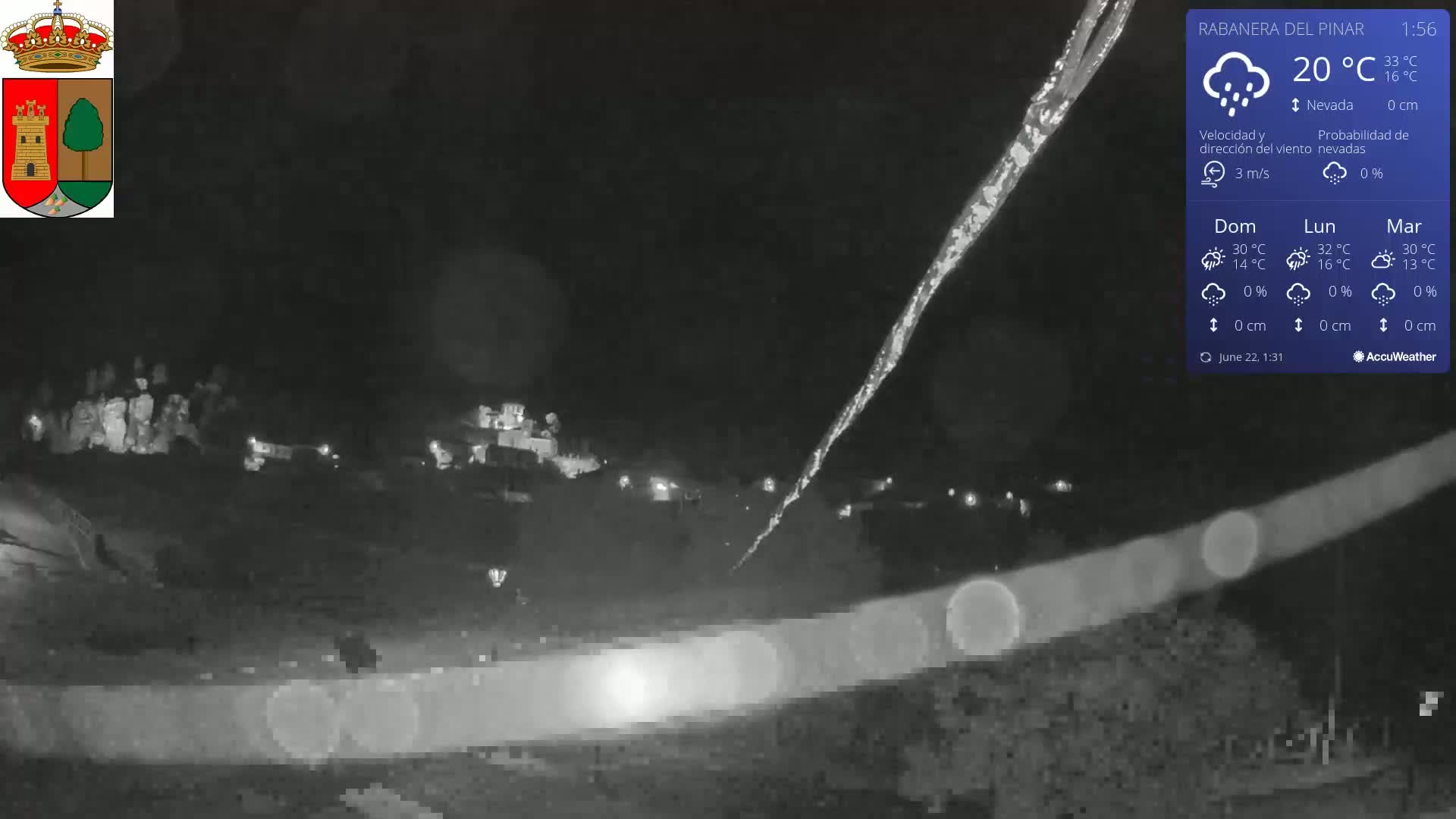 Rabanera del Pinar Village Live Cam - Burgos, Castile&Leon, Spain