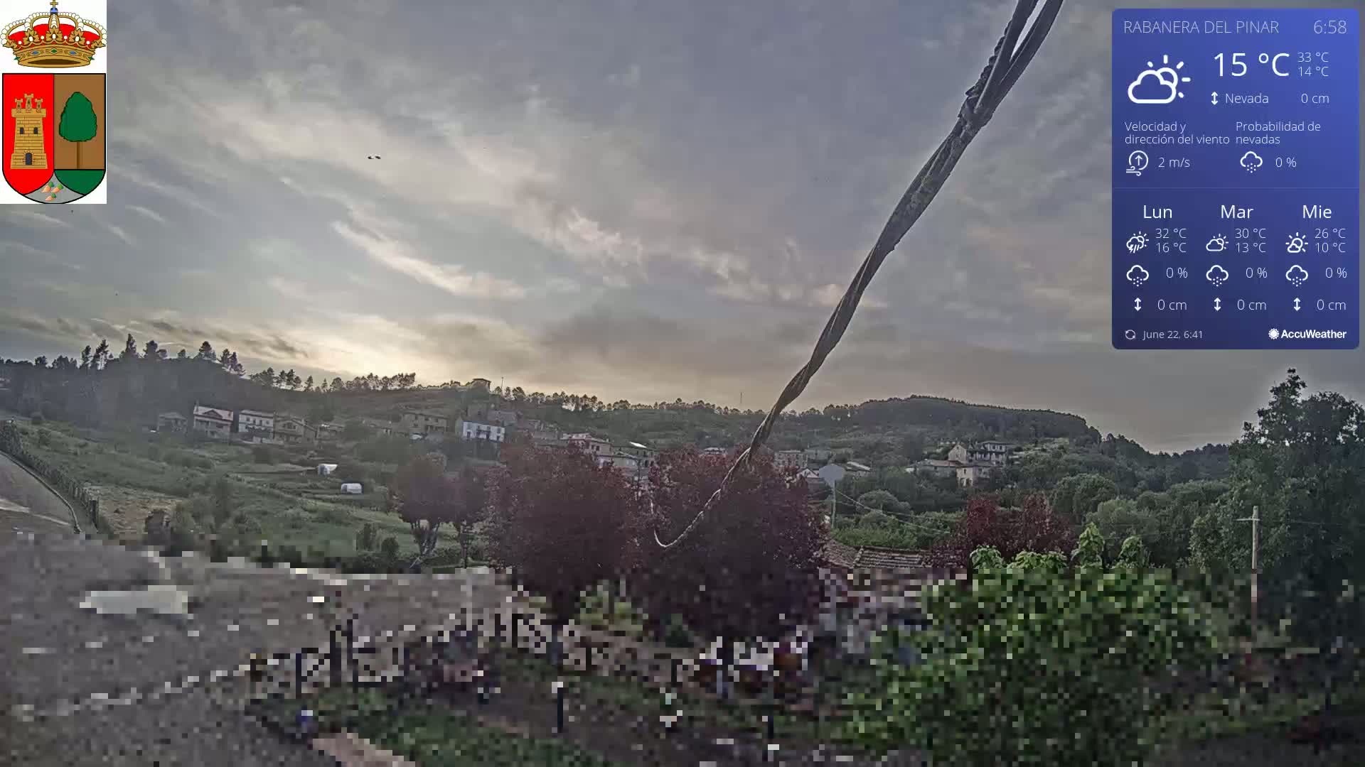 Rabanera del Pinar Village Live Cam - Burgos, Castile&Leon, Spain