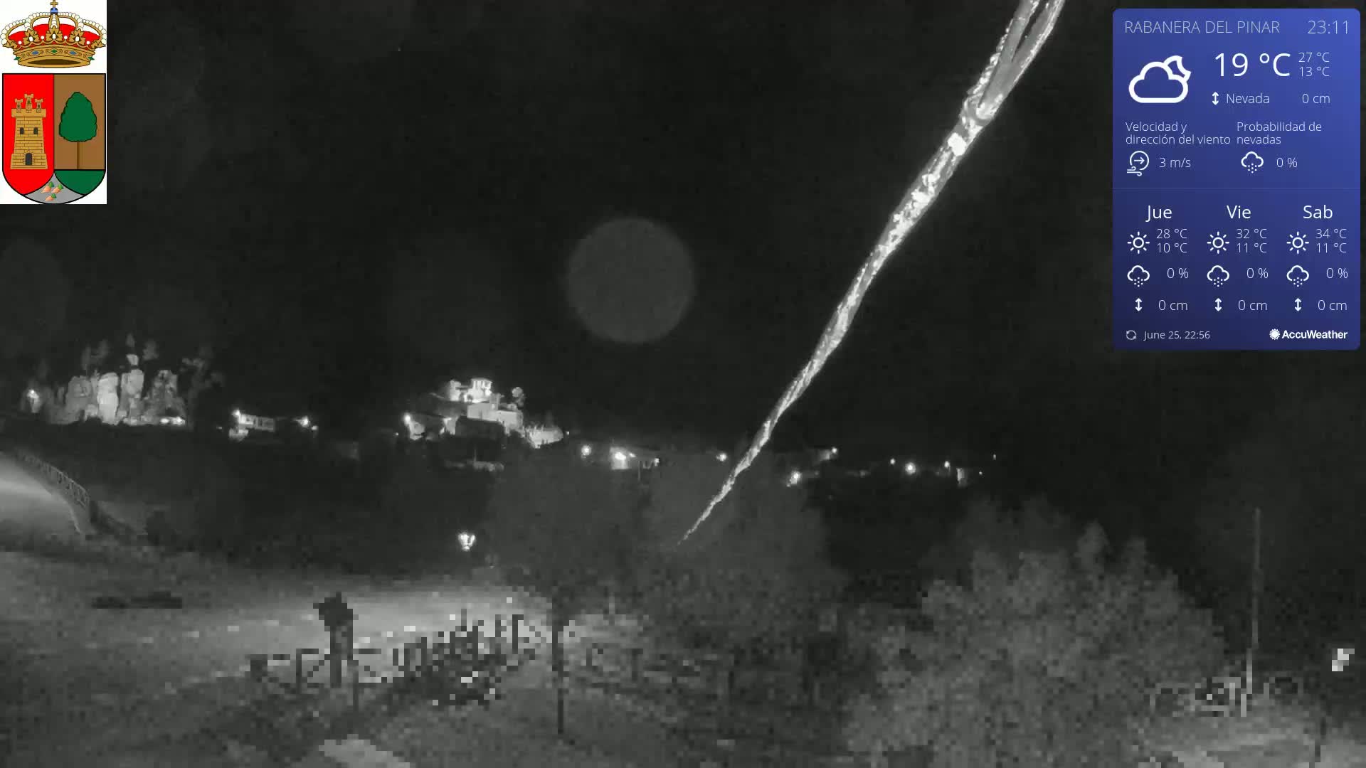 Rabanera del Pinar Village Live Cam - Burgos, Castile&Leon, Spain