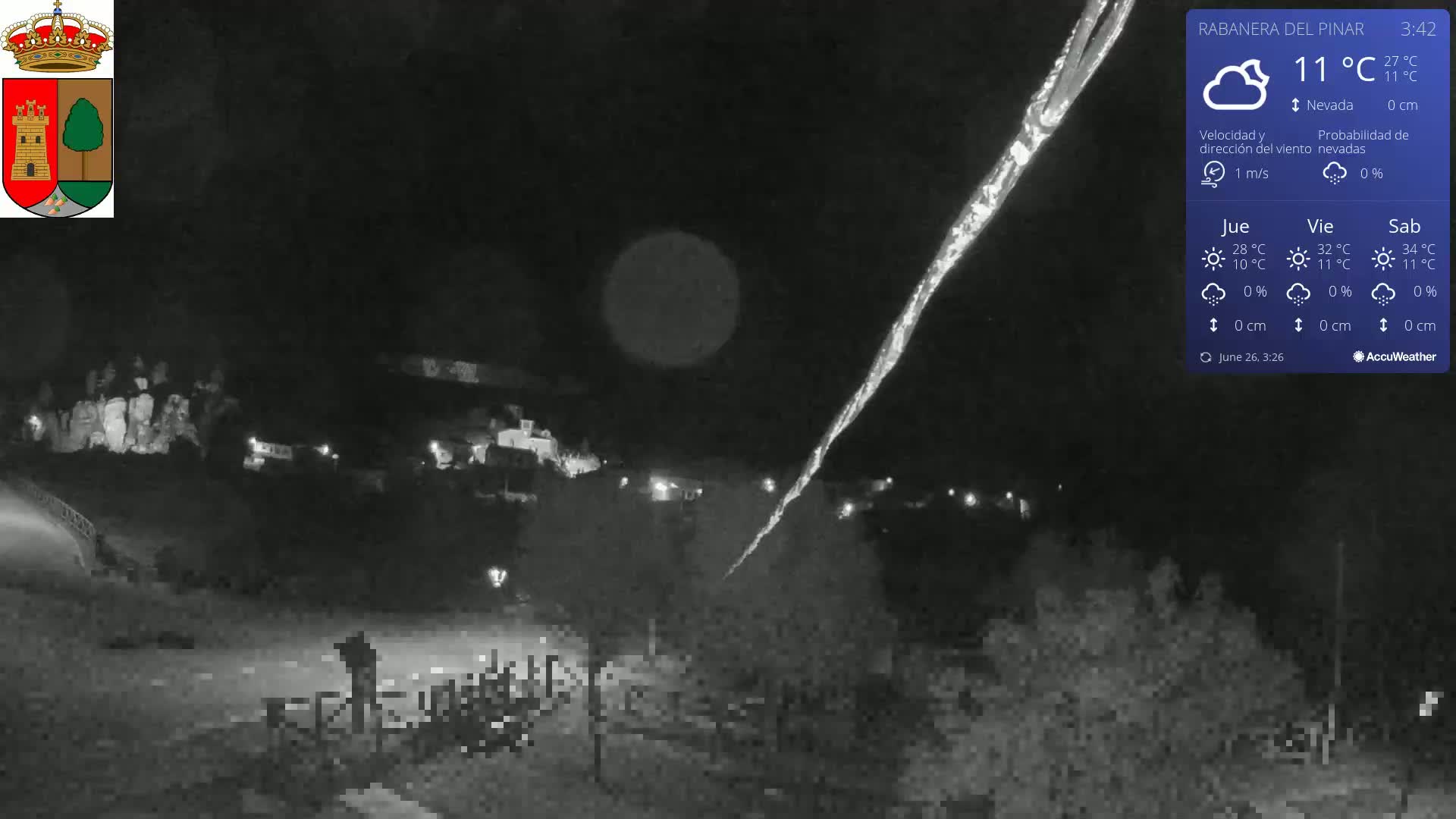 Rabanera del Pinar Village Live Cam - Burgos, Castile&Leon, Spain