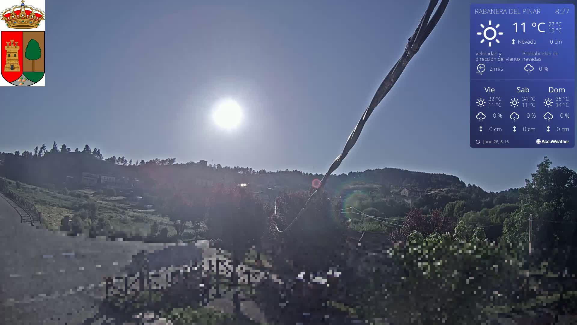 Rabanera del Pinar Village Live Cam - Burgos, Castile&Leon, Spain