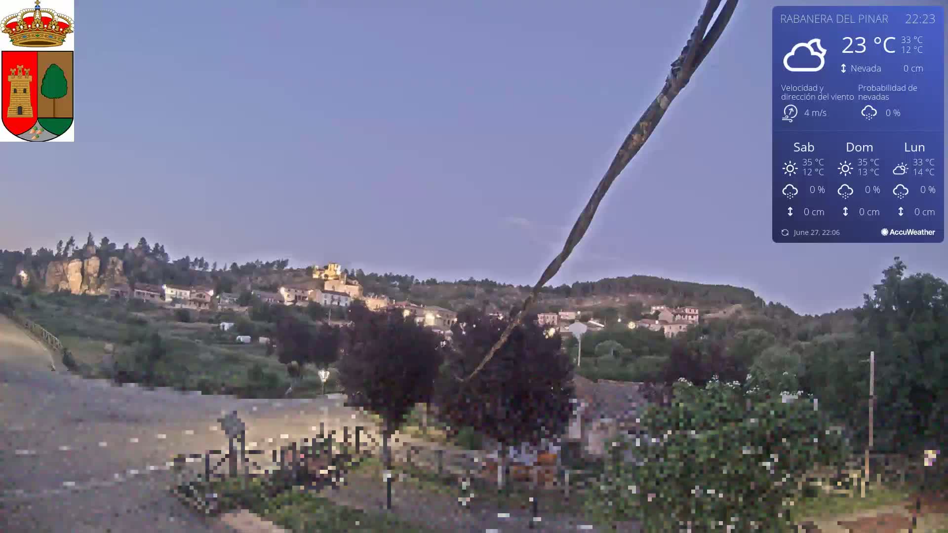 Rabanera del Pinar Village Live Cam - Burgos, Castile&Leon, Spain