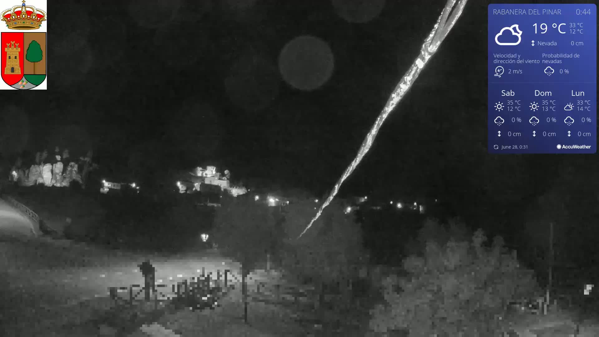 Rabanera del Pinar Village Live Cam - Burgos, Castile&Leon, Spain