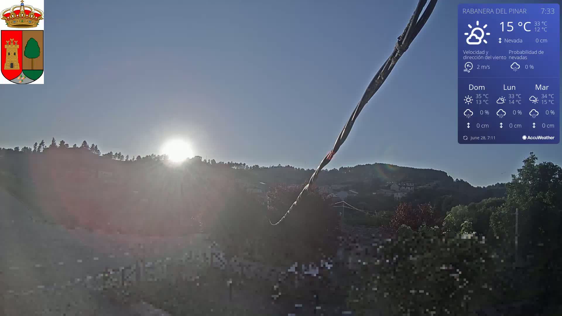 Rabanera del Pinar Village Live Cam - Burgos, Castile&Leon, Spain
