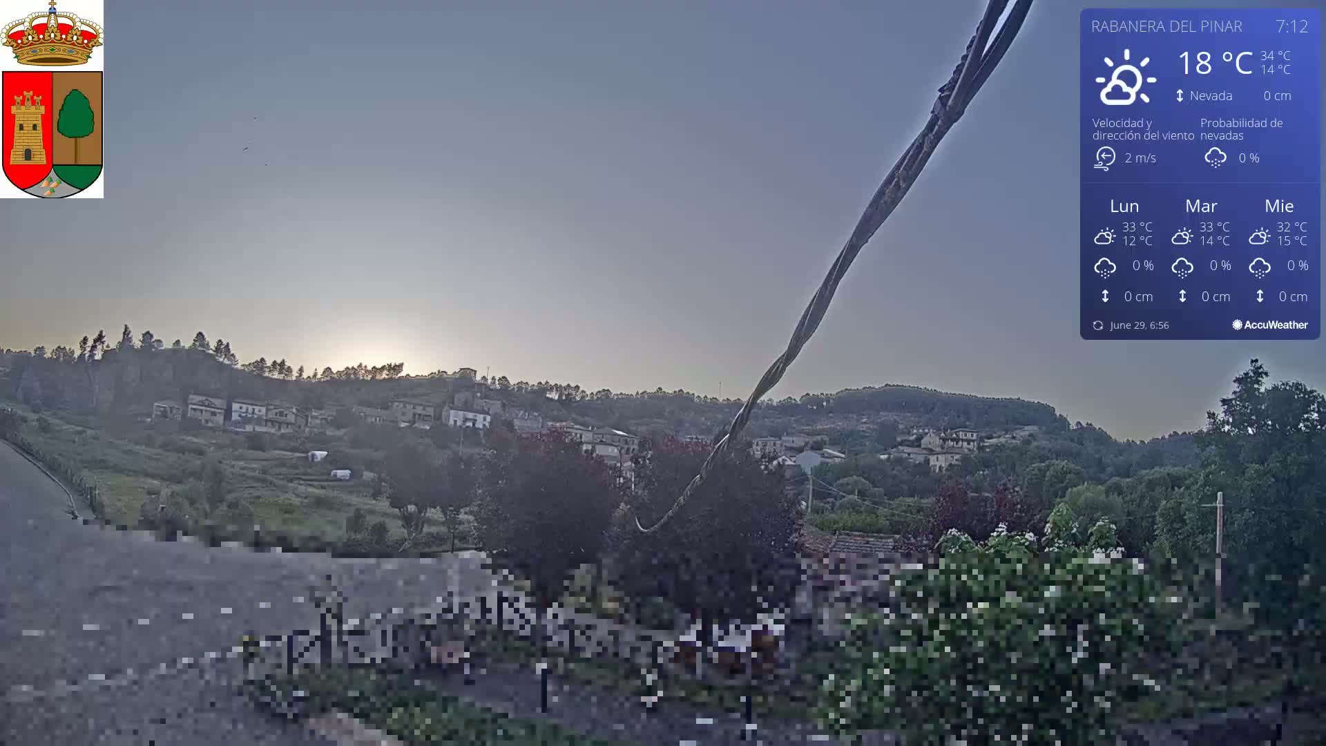 Rabanera del Pinar Village Live Cam - Burgos, Castile&Leon, Spain
