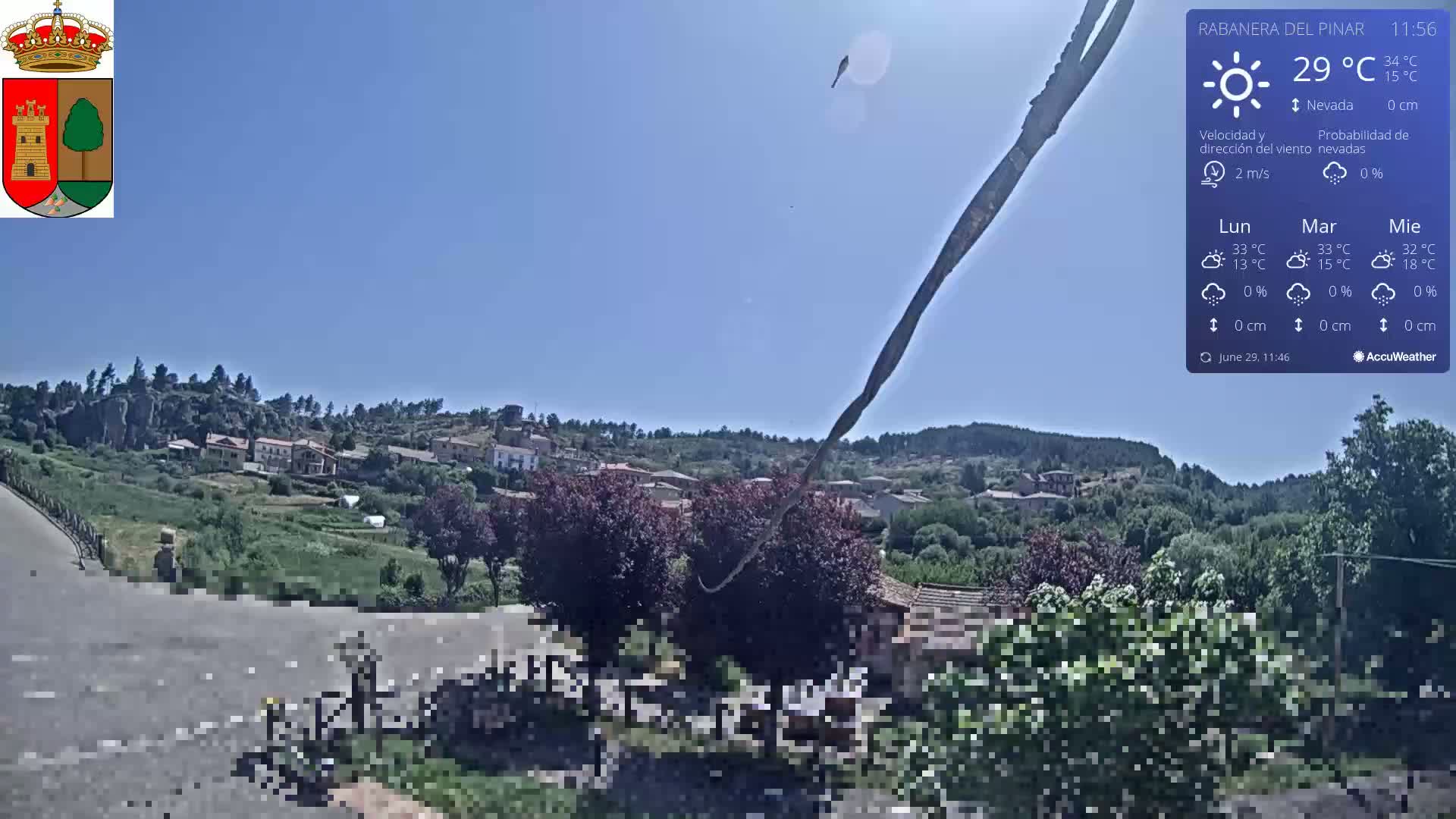 Rabanera del Pinar Village Live Cam - Burgos, Castile&Leon, Spain