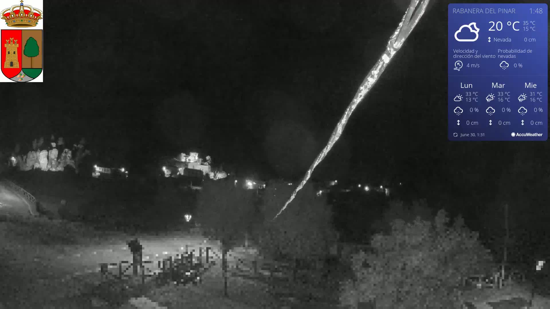 Rabanera del Pinar Village Live Cam - Burgos, Castile&Leon, Spain