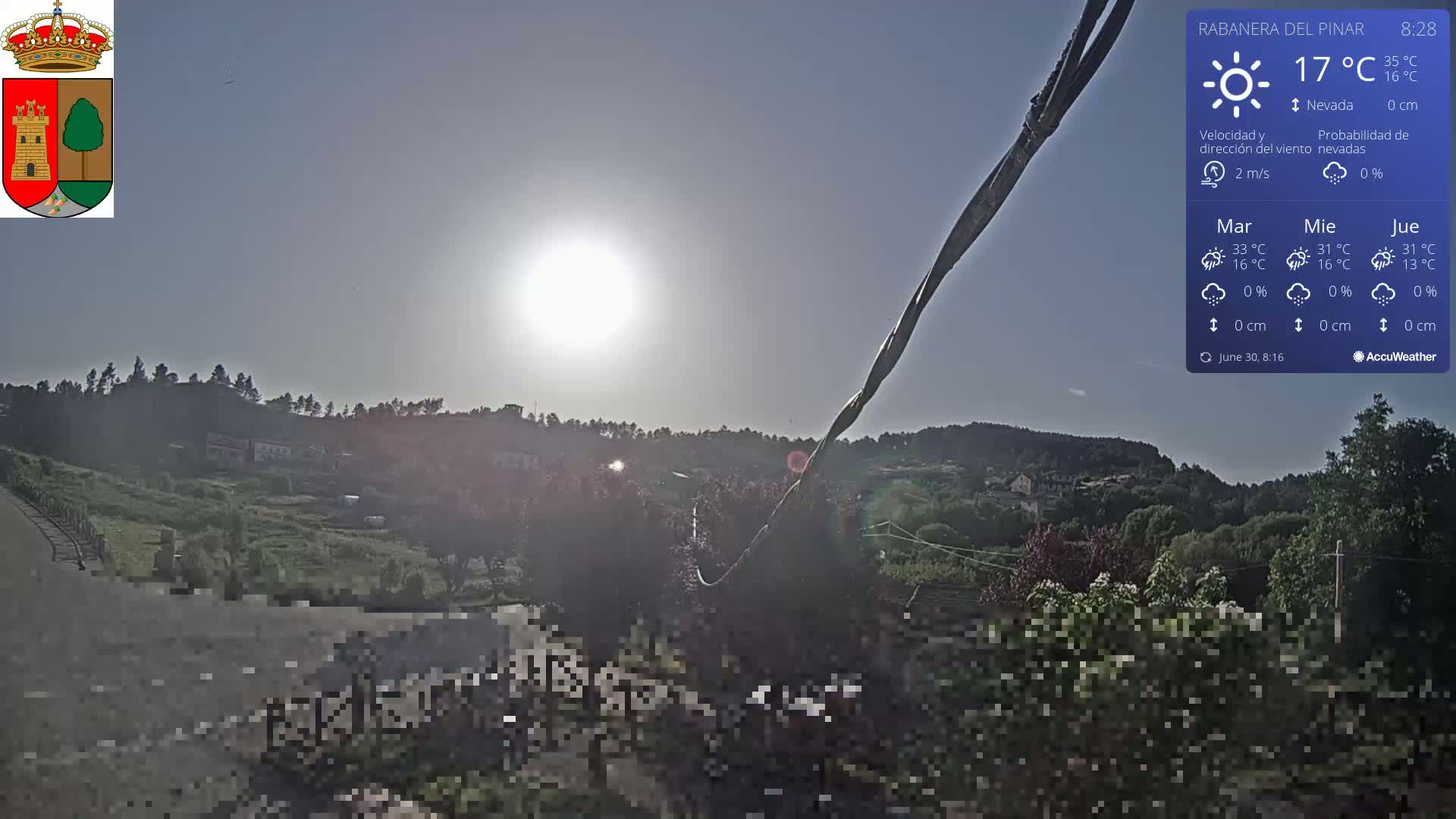 Rabanera del Pinar Village Live Cam - Burgos, Castile&Leon, Spain