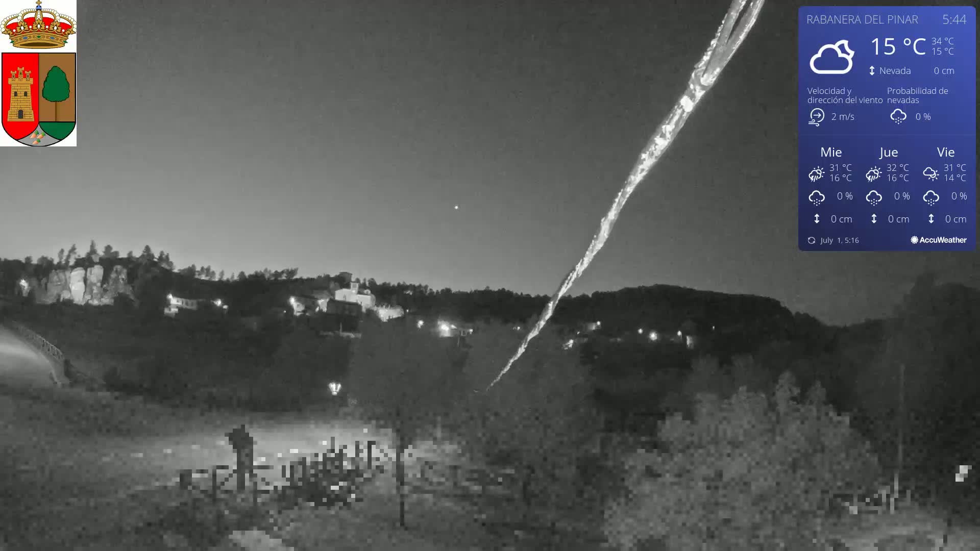 Rabanera del Pinar Village Live Cam - Burgos, Castile&Leon, Spain