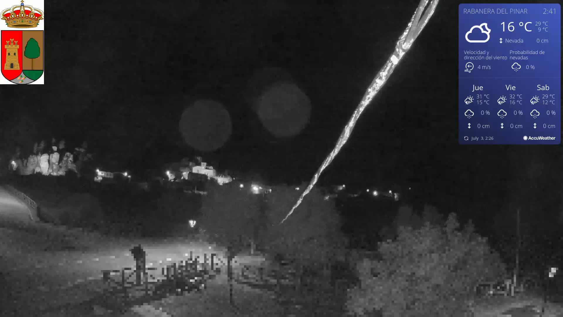 Rabanera del Pinar Village Live Cam - Burgos, Castile&Leon, Spain