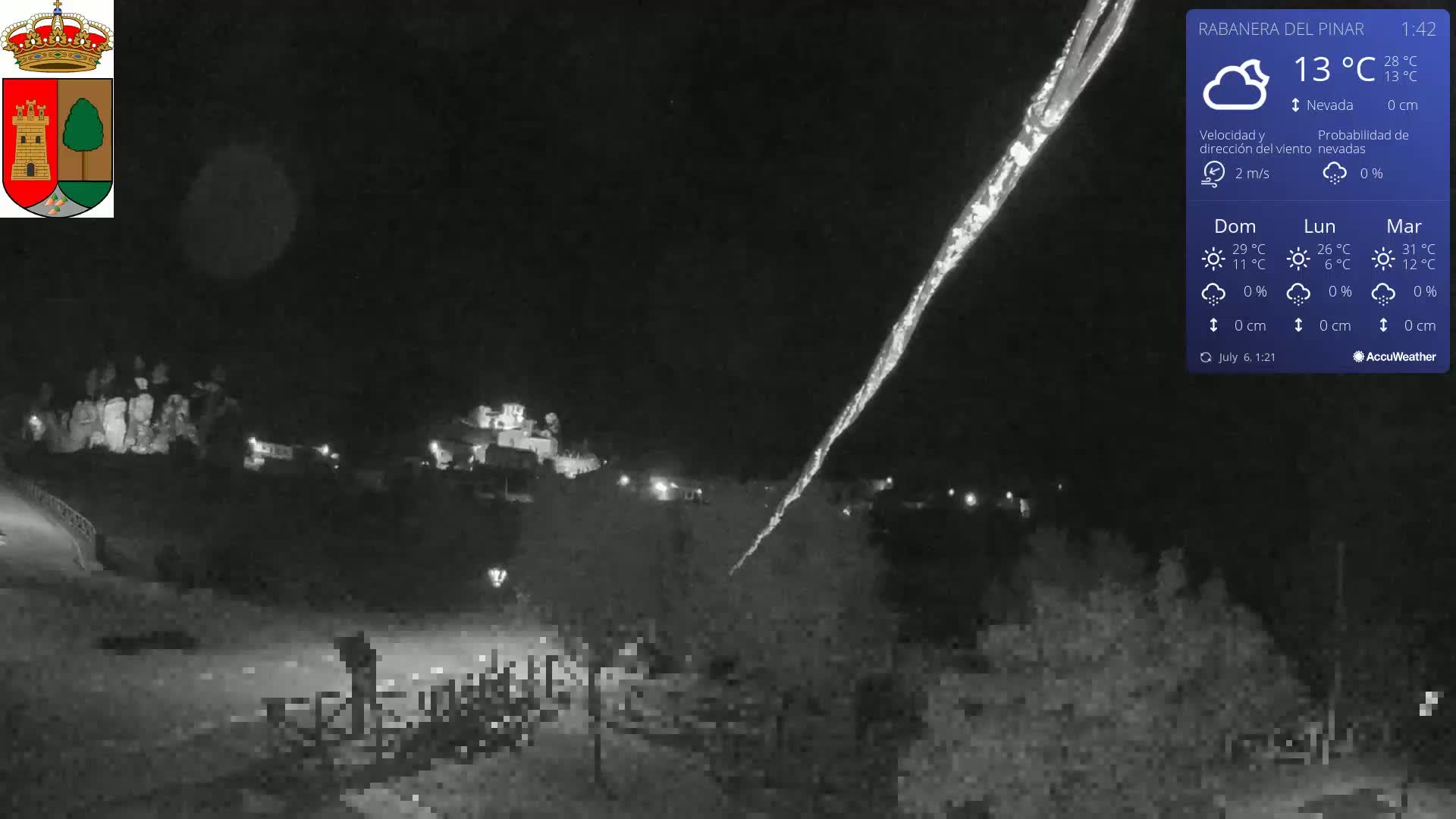 Rabanera del Pinar Village Live Cam - Burgos, Castile&Leon, Spain
