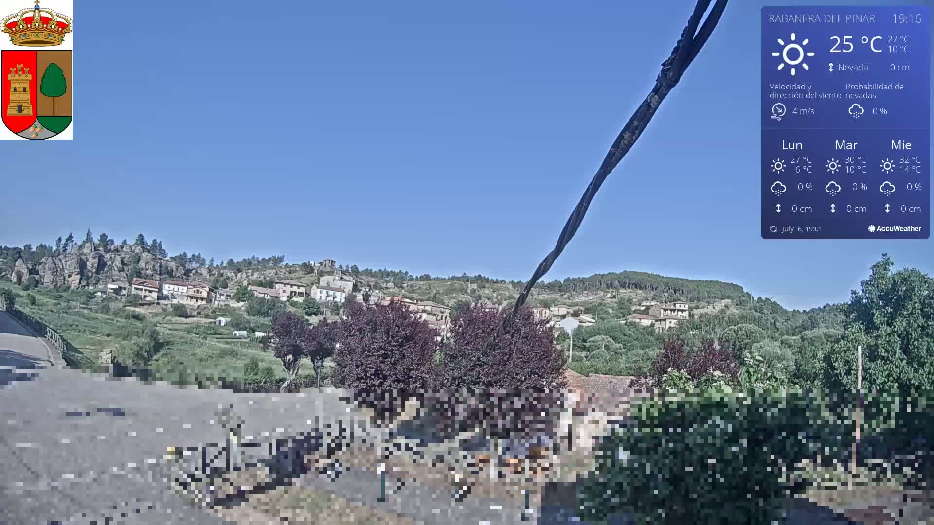 Rabanera del Pinar Village Live Cam - Burgos, Castile&Leon, Spain