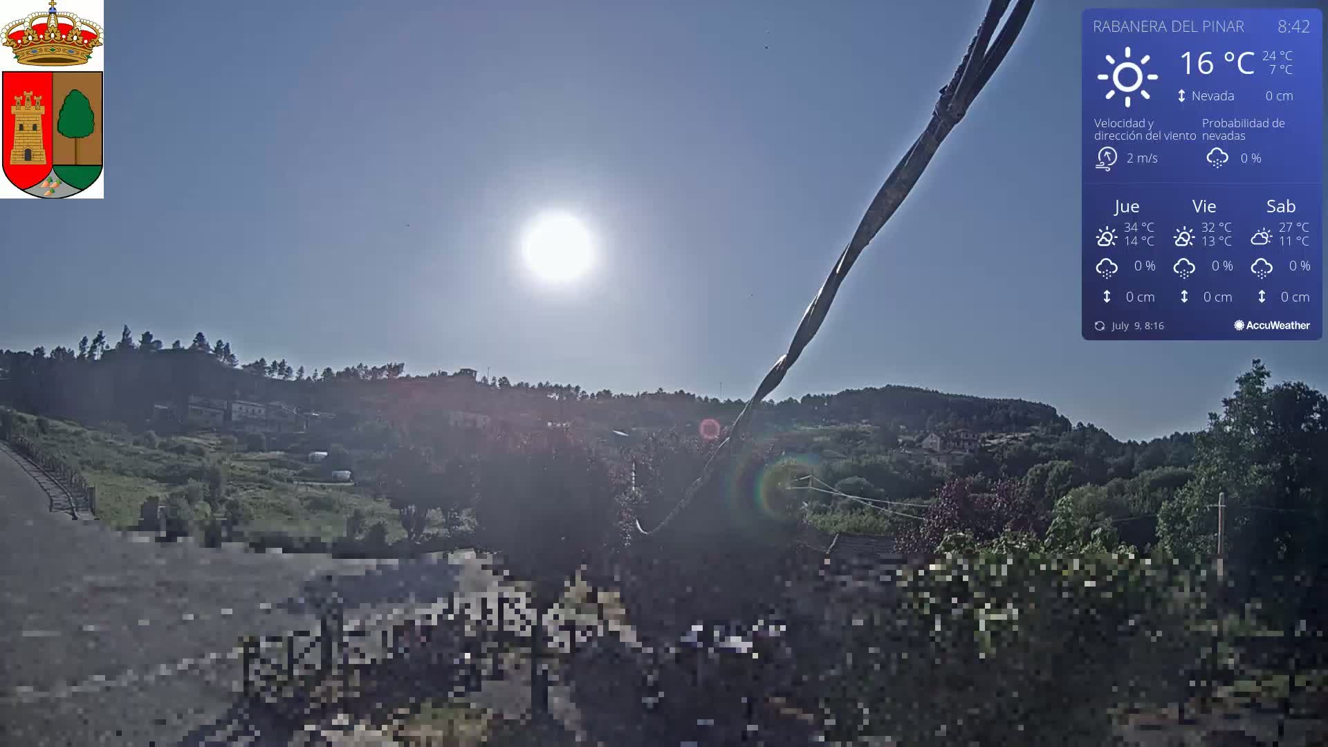 Rabanera del Pinar Village Live Cam - Burgos, Castile&Leon, Spain