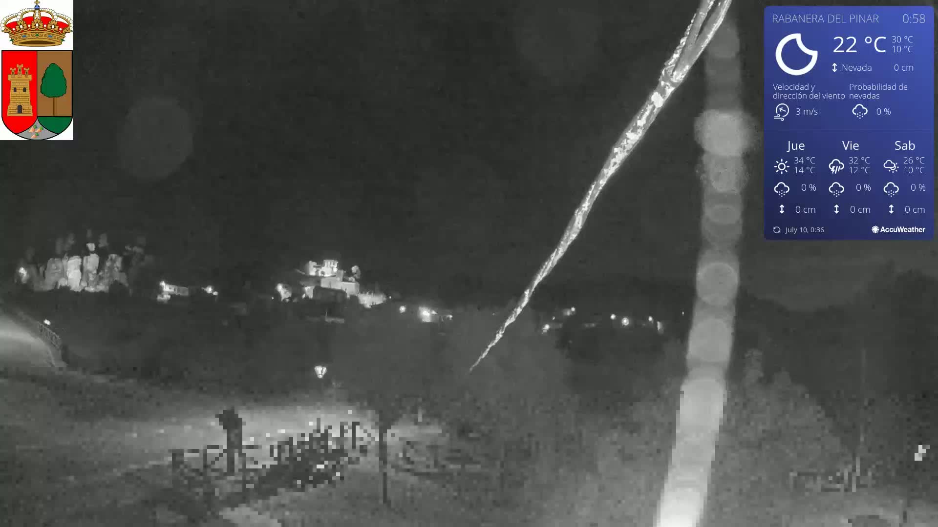Rabanera del Pinar Village Live Cam - Burgos, Castile&Leon, Spain