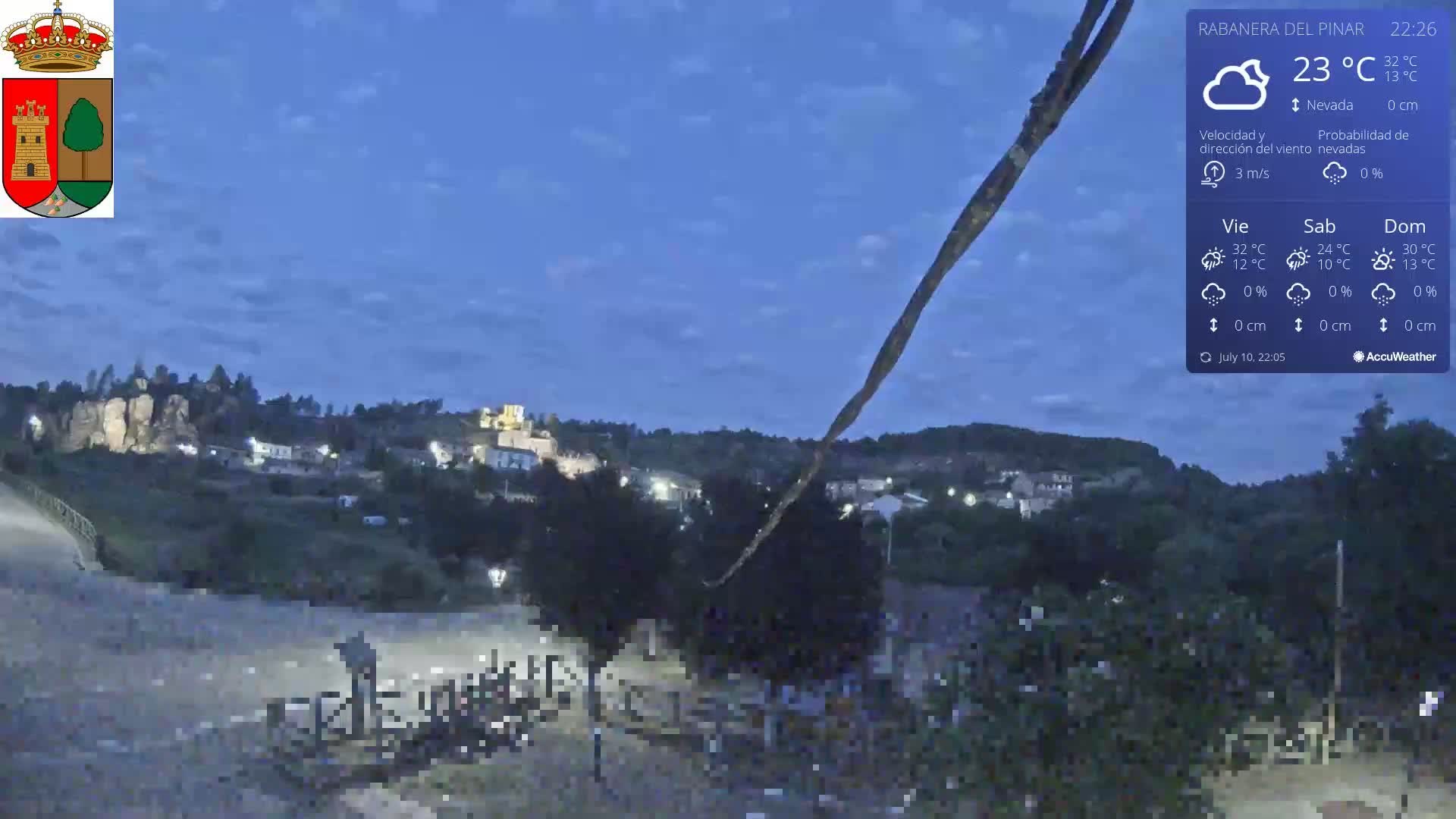 Rabanera del Pinar Village Live Cam - Burgos, Castile&Leon, Spain