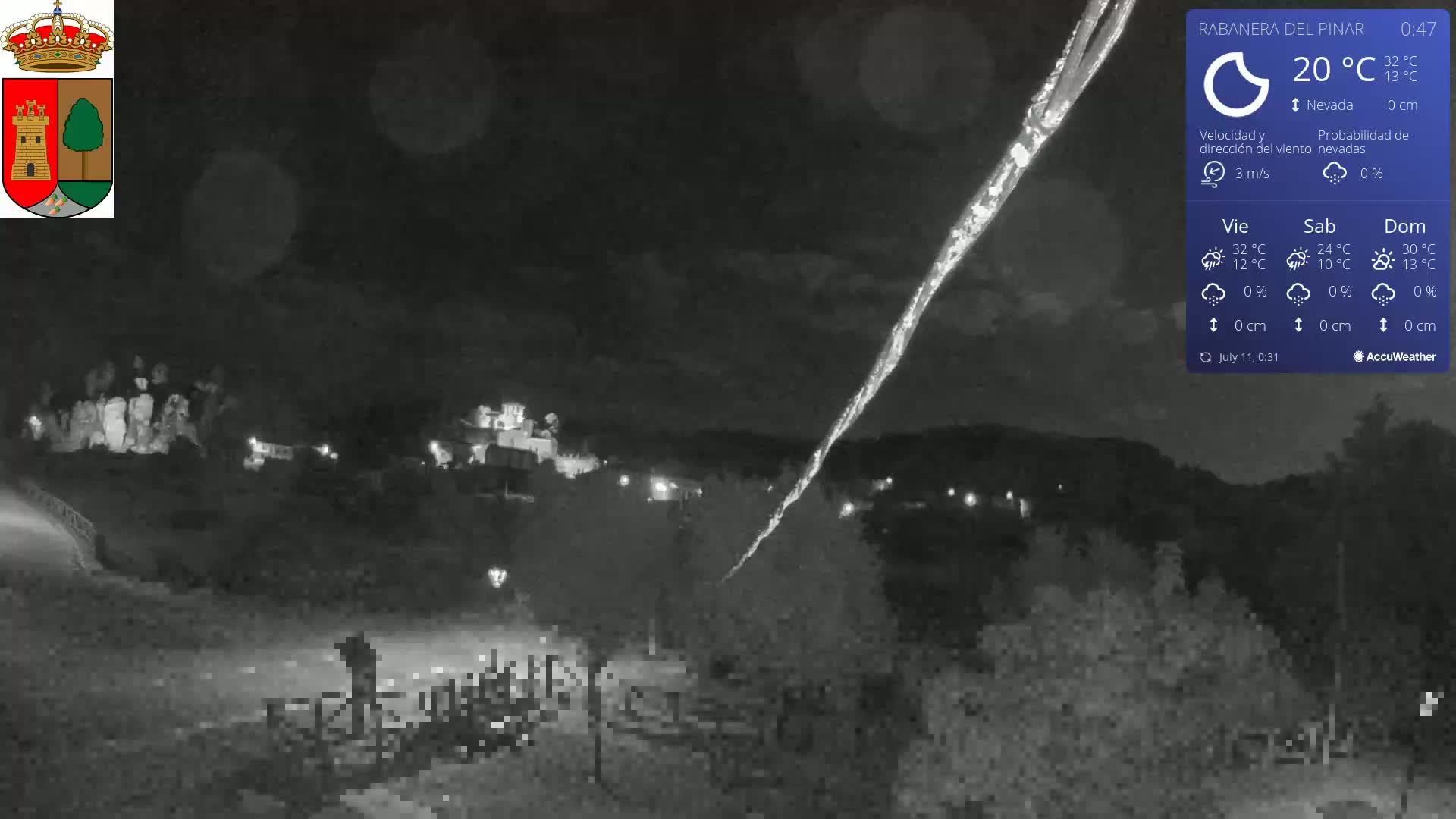 Rabanera del Pinar Village Live Cam - Burgos, Castile&Leon, Spain