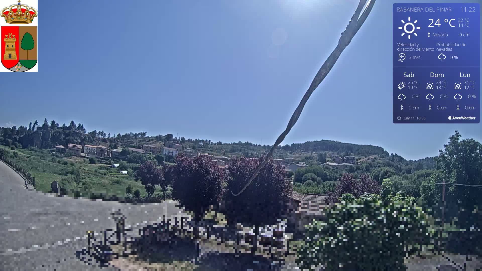 Rabanera del Pinar Village Live Cam - Burgos, Castile&Leon, Spain